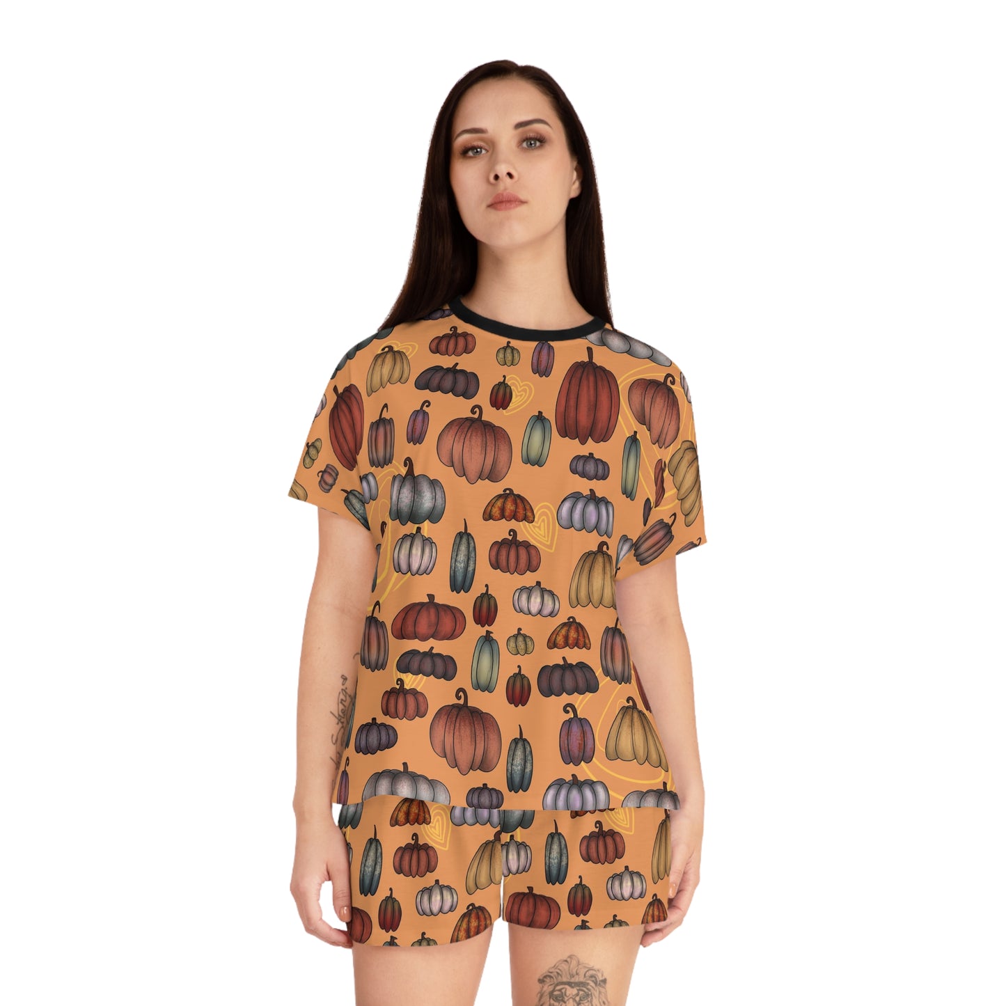 Pumpkin Patches Women's Short Pajama Set
