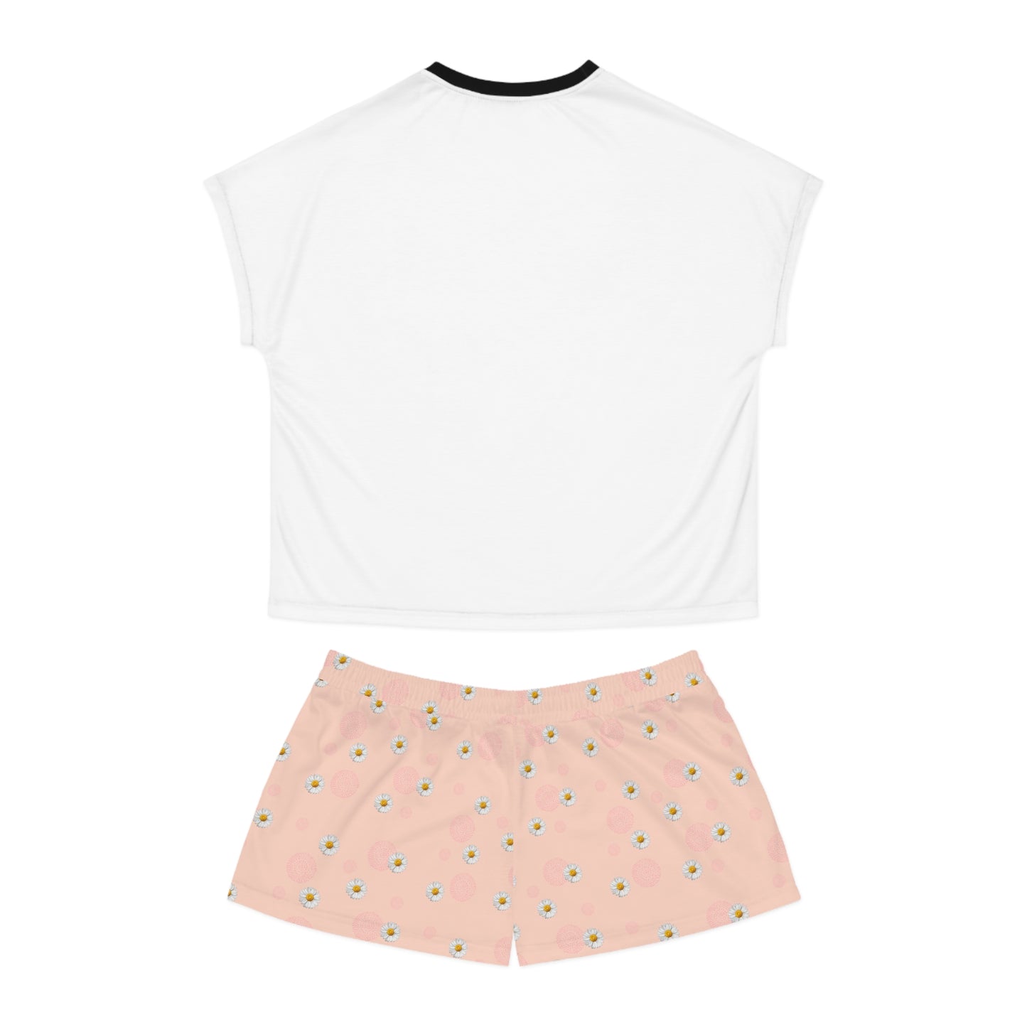 Rabbits & Daisies Women's Short Pajama Set