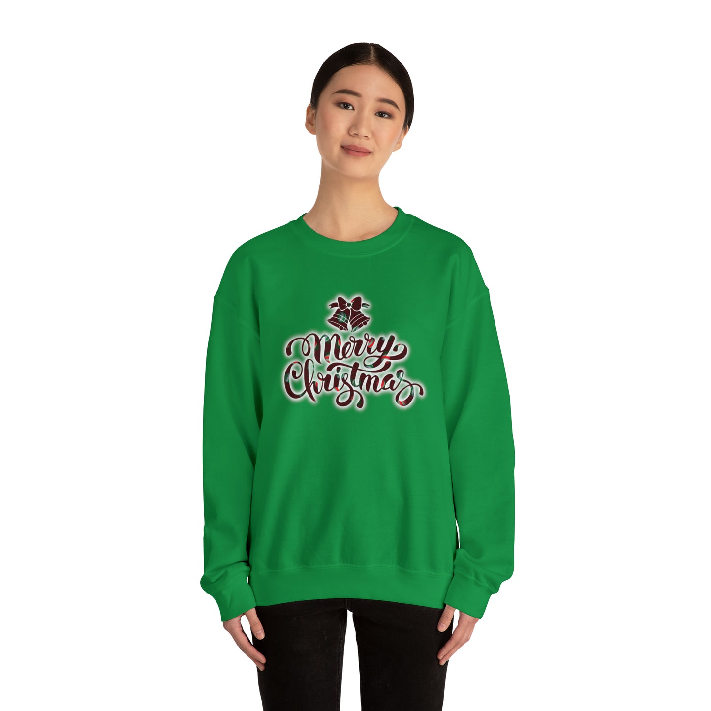 Holiday Ornaments Merry Christmas Unisex Heavy Blend™ Crewneck Sweatshirt