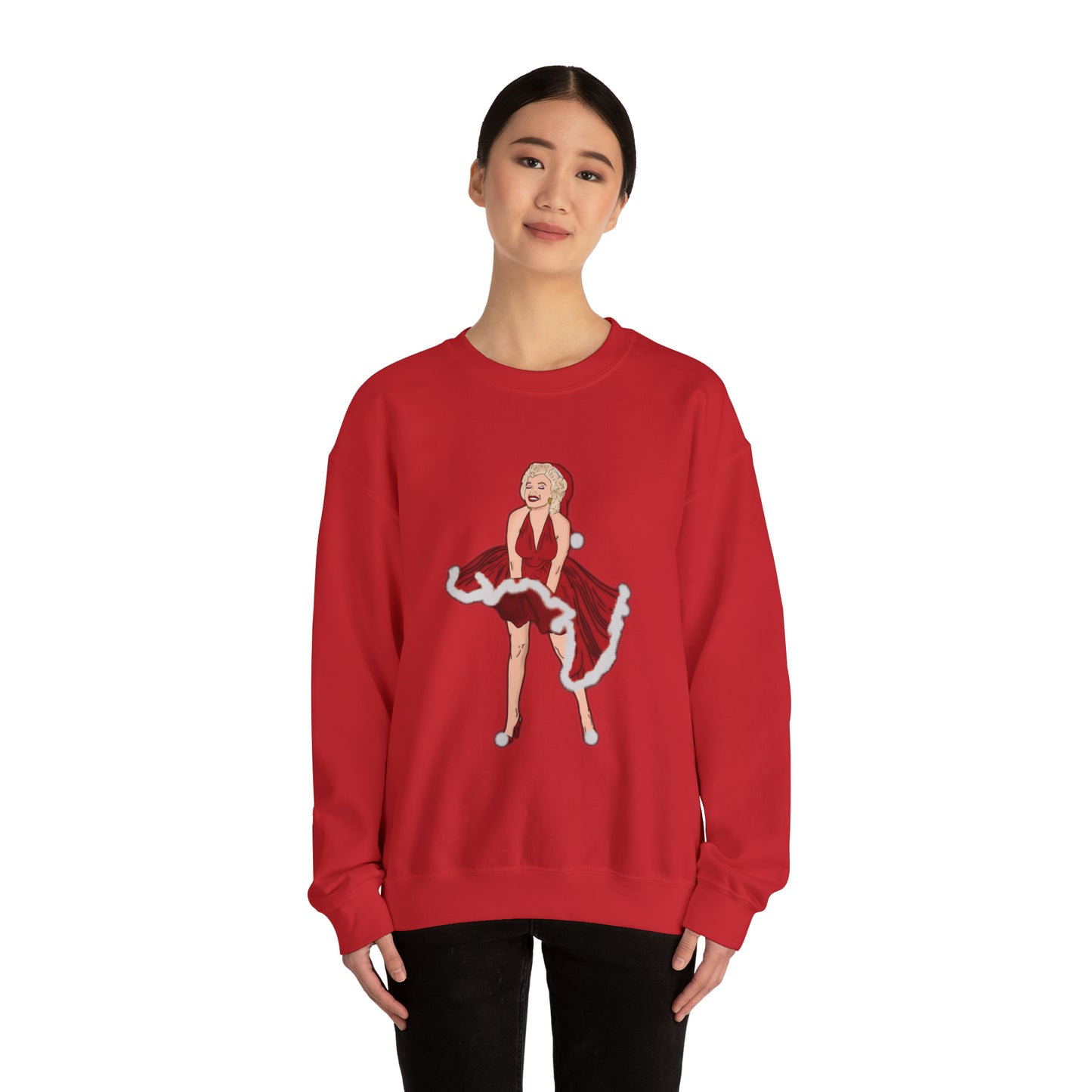 Monroe Christmas Unisex Heavy Blend™ Crewneck Sweatshirt