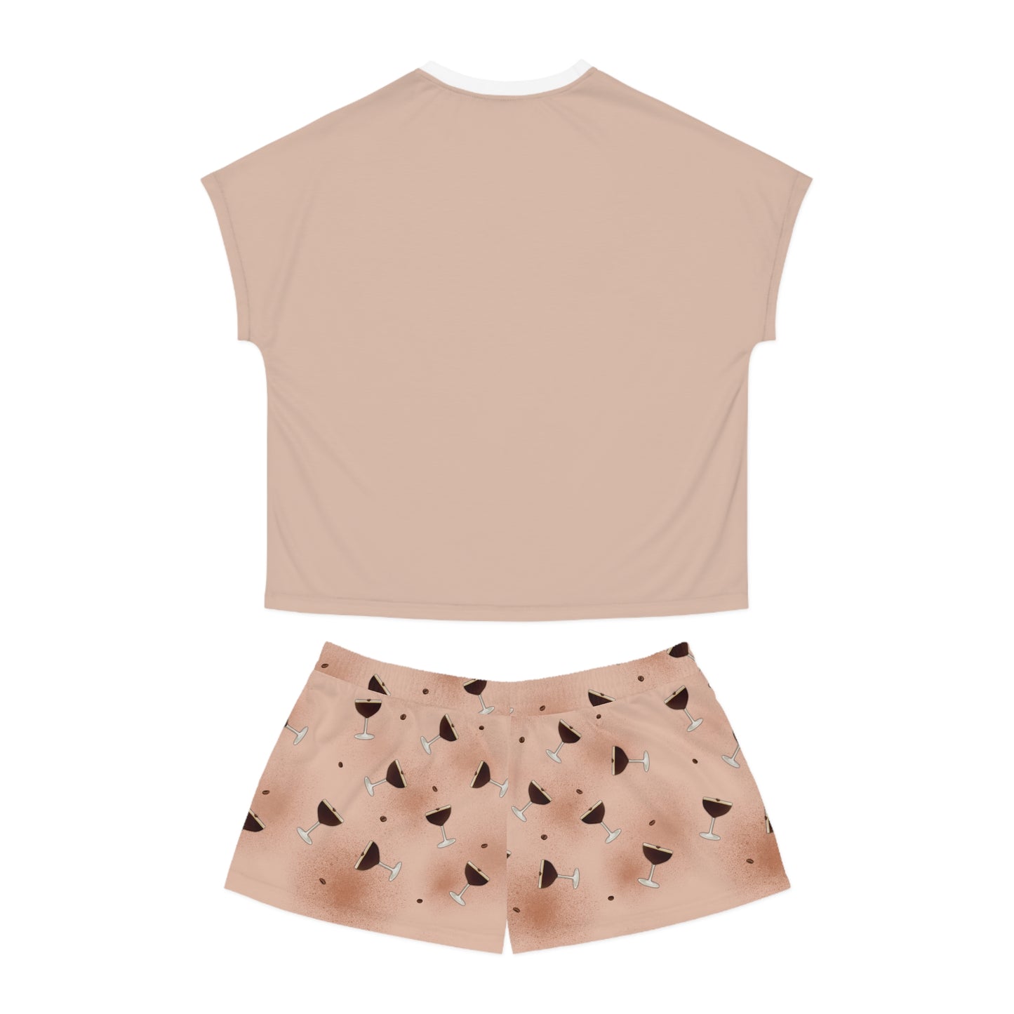 Martini collection - Espresso Martini Women's Short Pajama Set