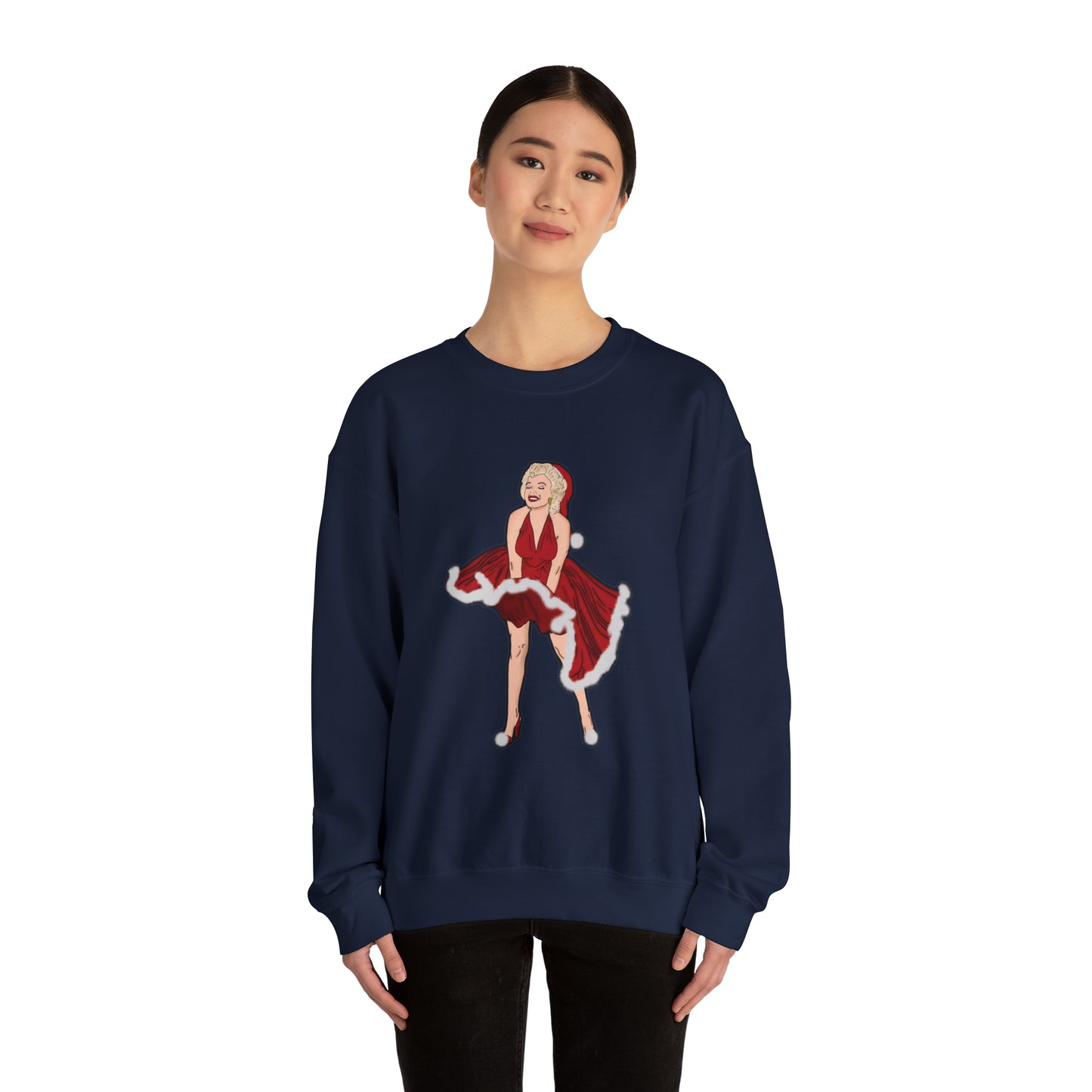 Monroe Christmas Unisex Heavy Blend™ Crewneck Sweatshirt