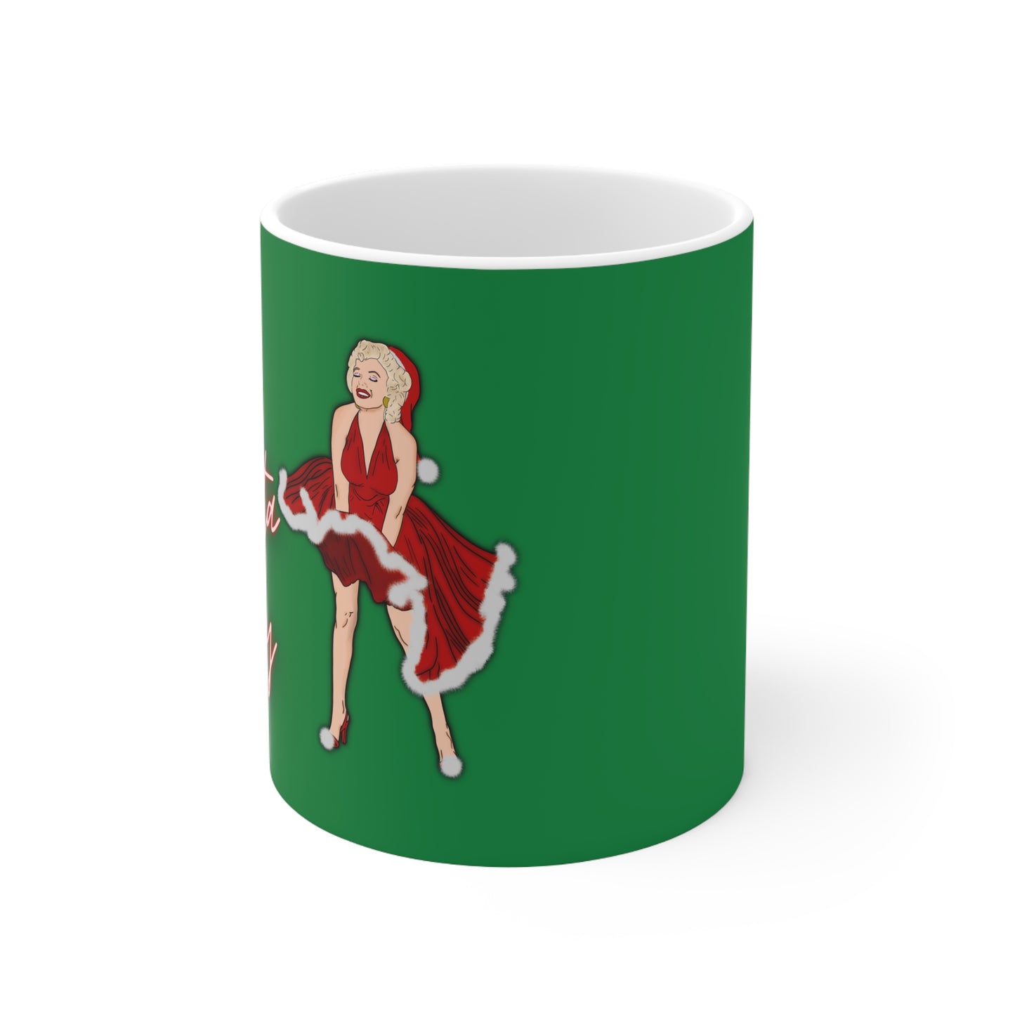 Monroe Christmas Ceramic Mug 11oz