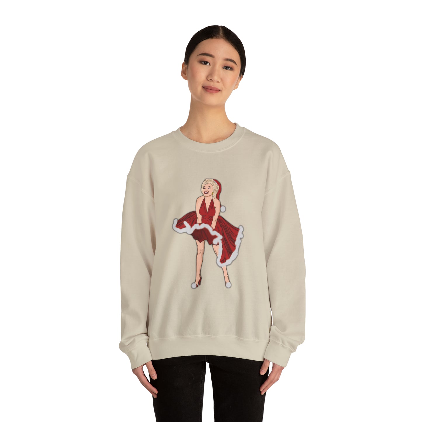 Monroe Christmas Unisex Heavy Blend™ Crewneck Sweatshirt