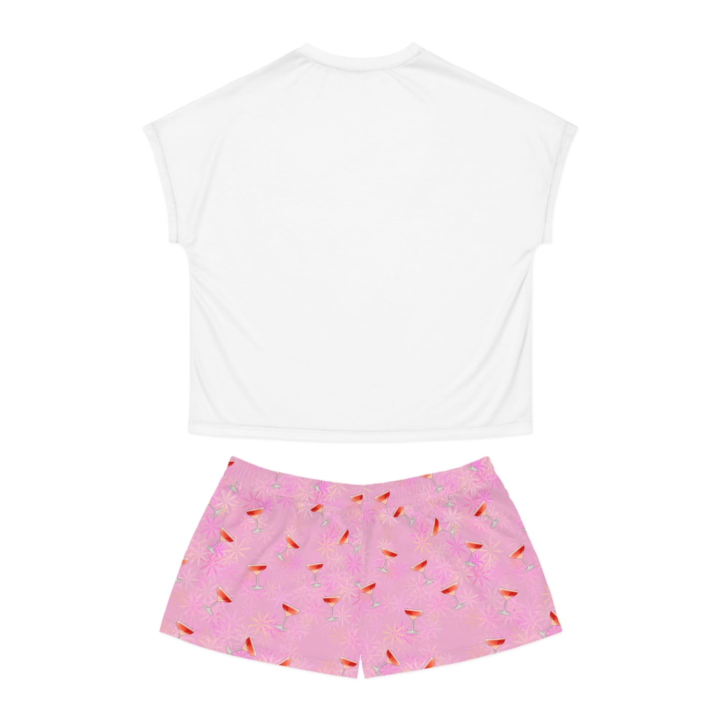 Martini collection: Raspberry Martini Women's Short Pajama Set
