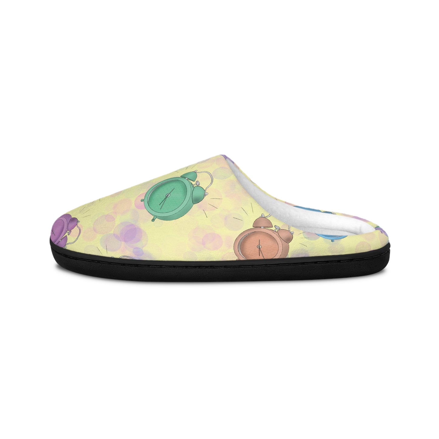 Alarm clock Women's Indoor Slippers