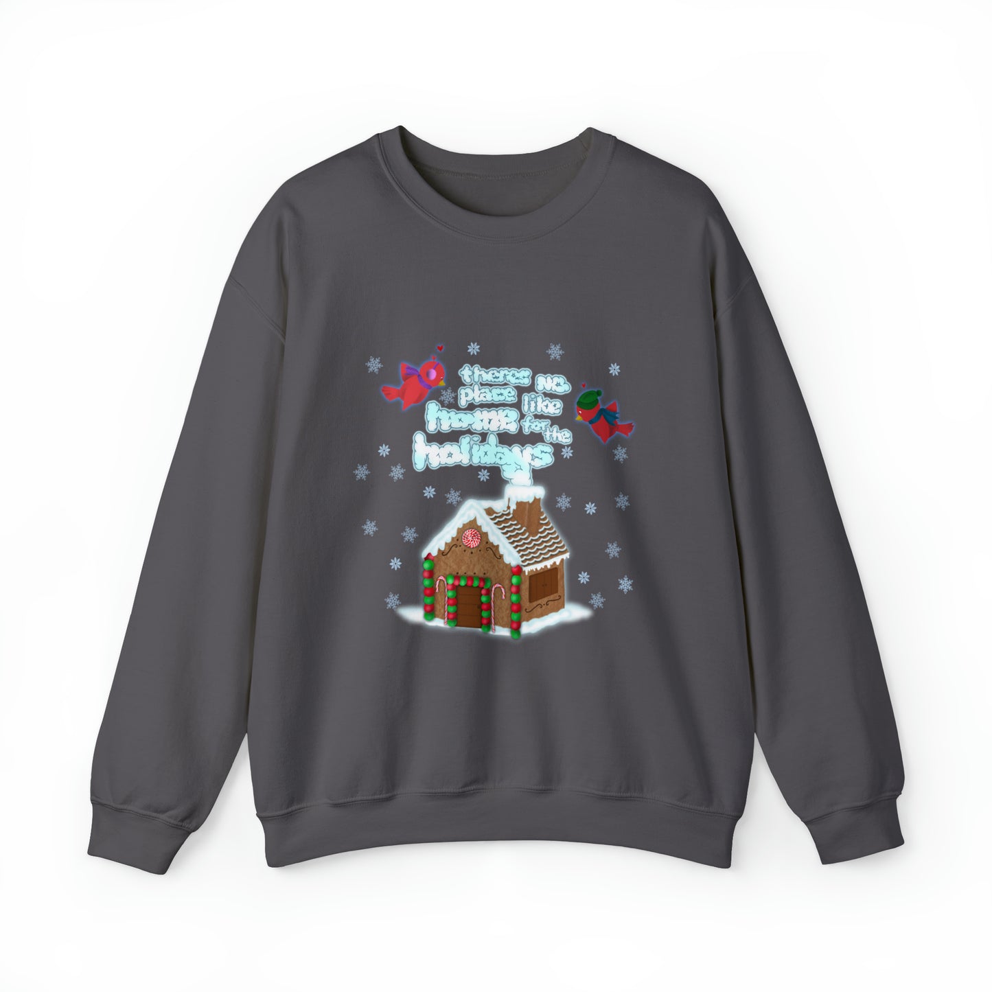 Gingerbread Home for the Holiday Unisex Heavy Blend™ Crewneck Sweatshirt