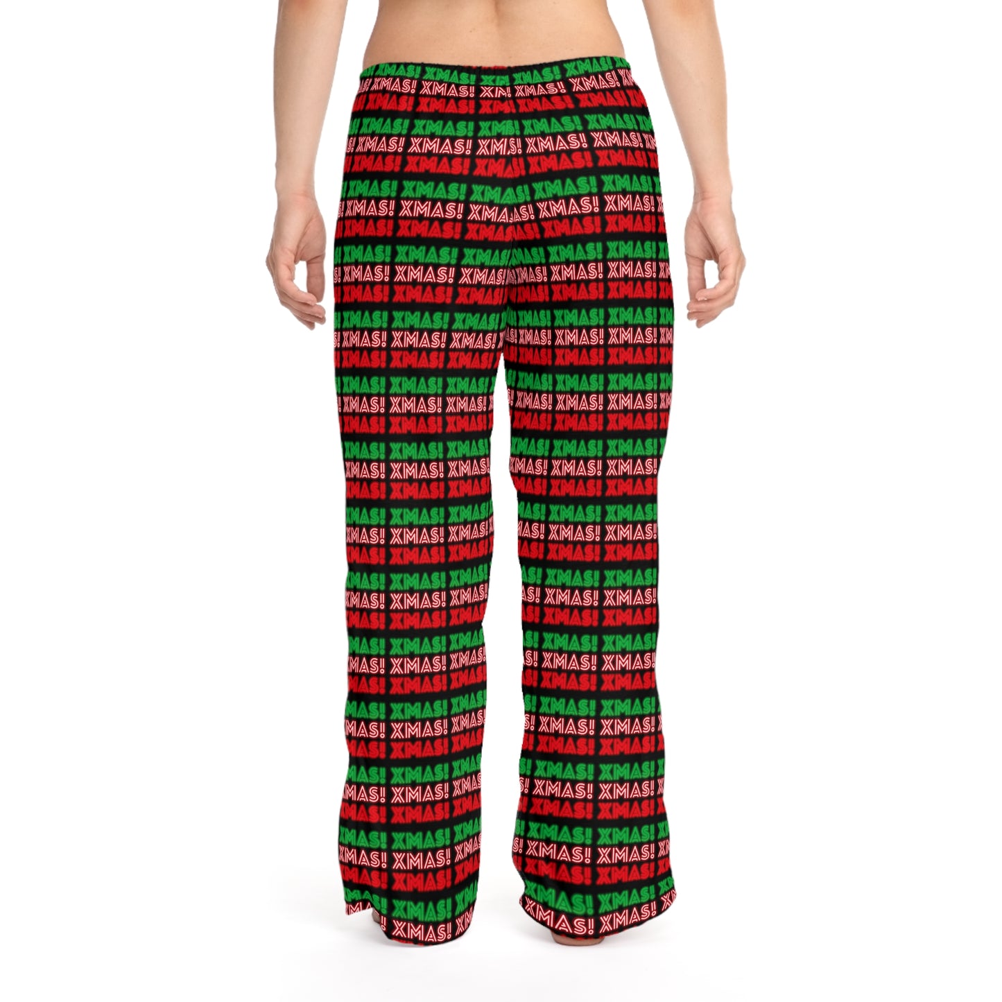 XMASXMASXMAS! Neon Women's Pajama Pants