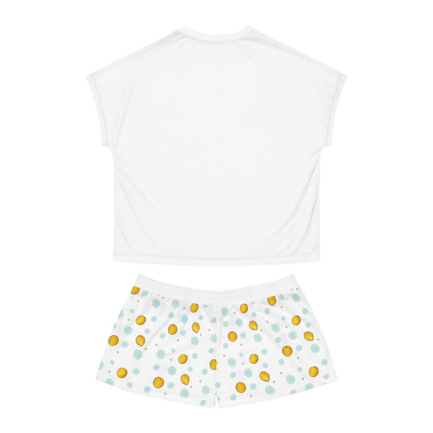 Lemon in Tea Spa Short Pajama Set