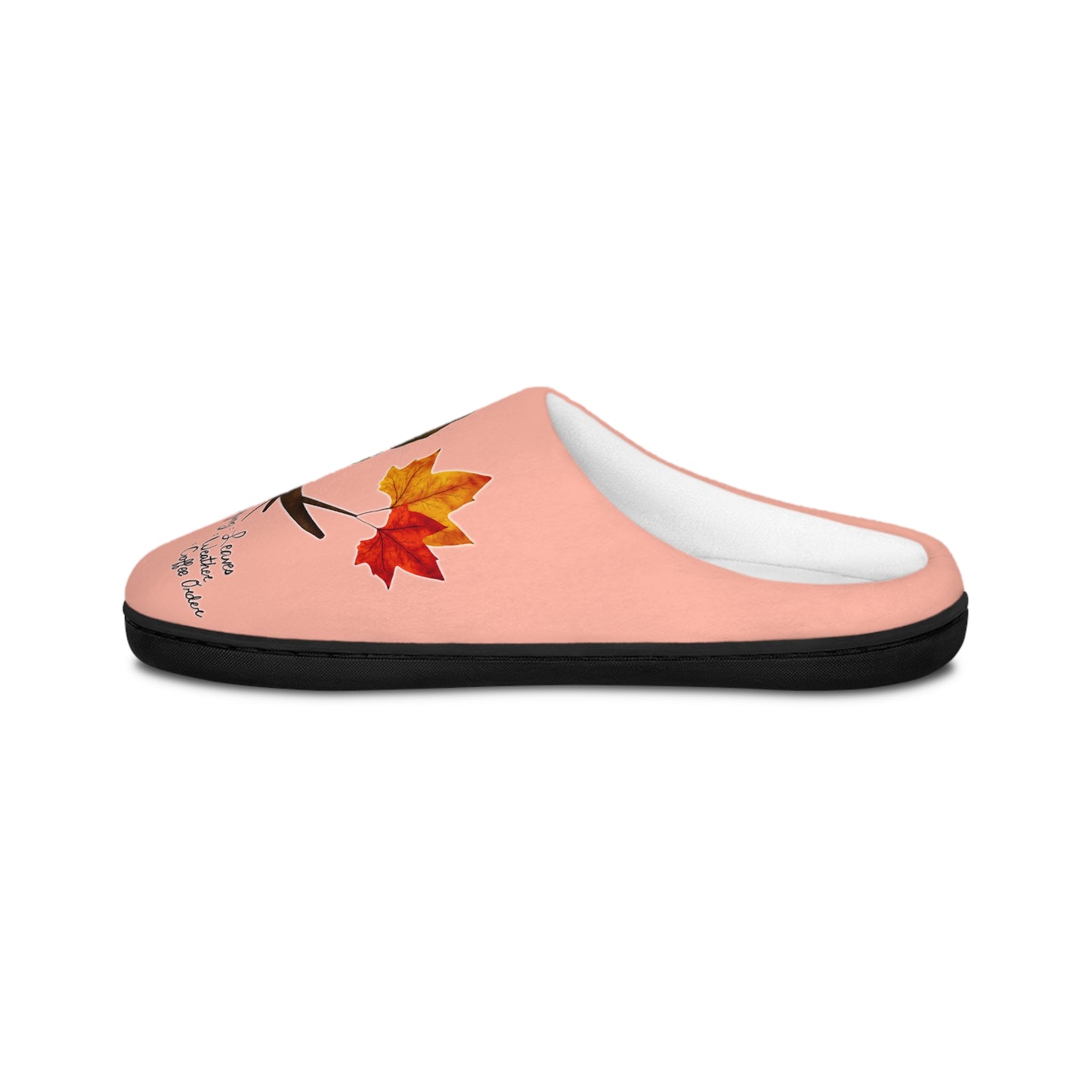 Squirrel in Fall Women's Indoor Slippers