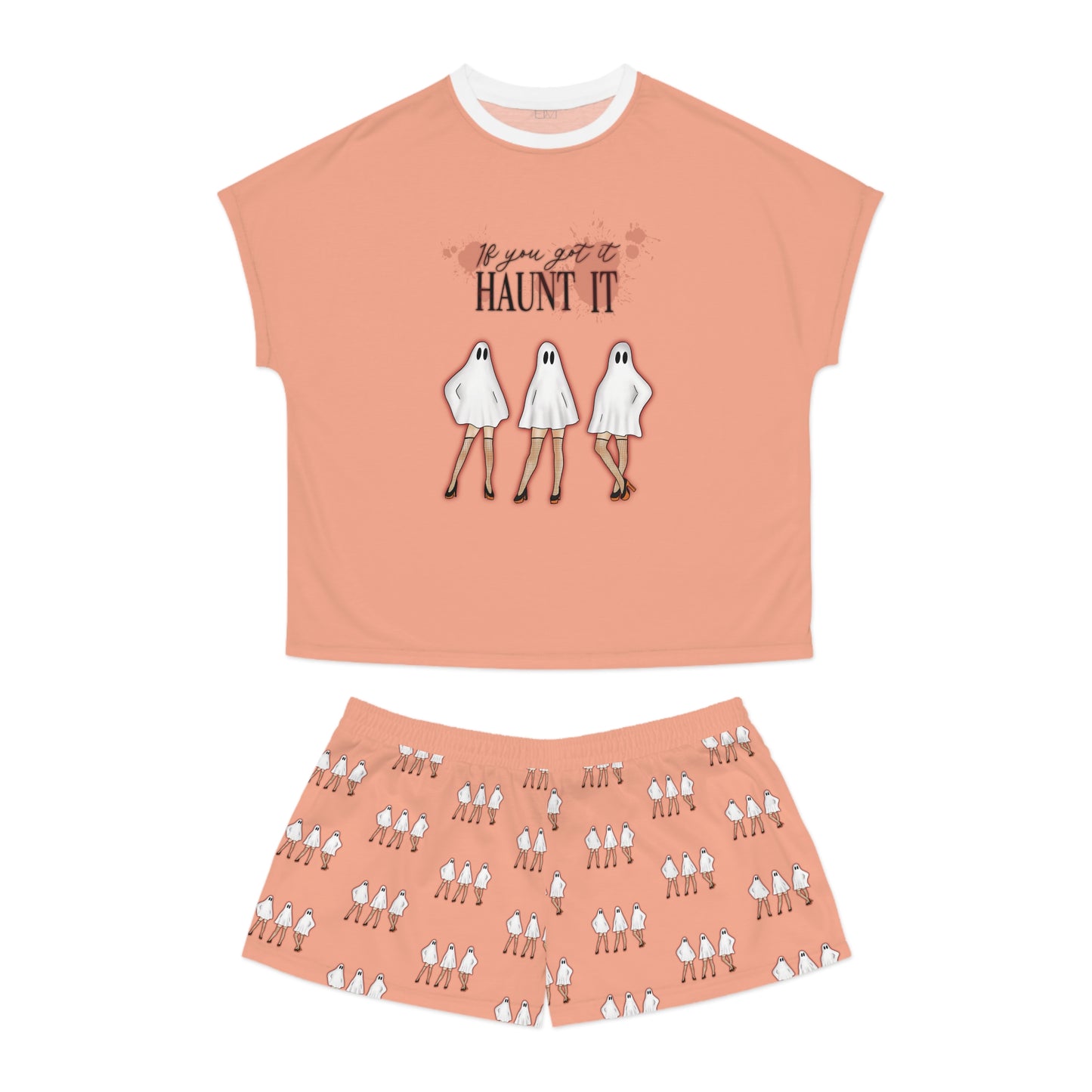 If You Got it Haunt it Women's Short Pajama Set