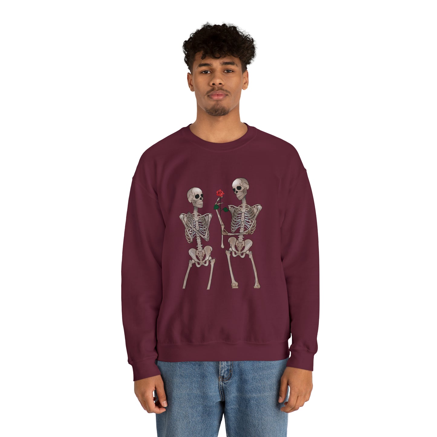 Skeletons Lovers Unisex Heavy Blend™ Crewneck Sweatshirt
