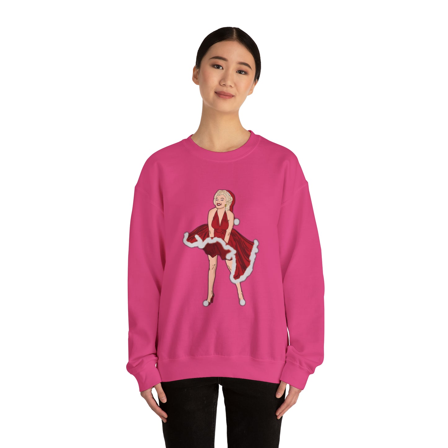 Monroe Christmas Unisex Heavy Blend™ Crewneck Sweatshirt