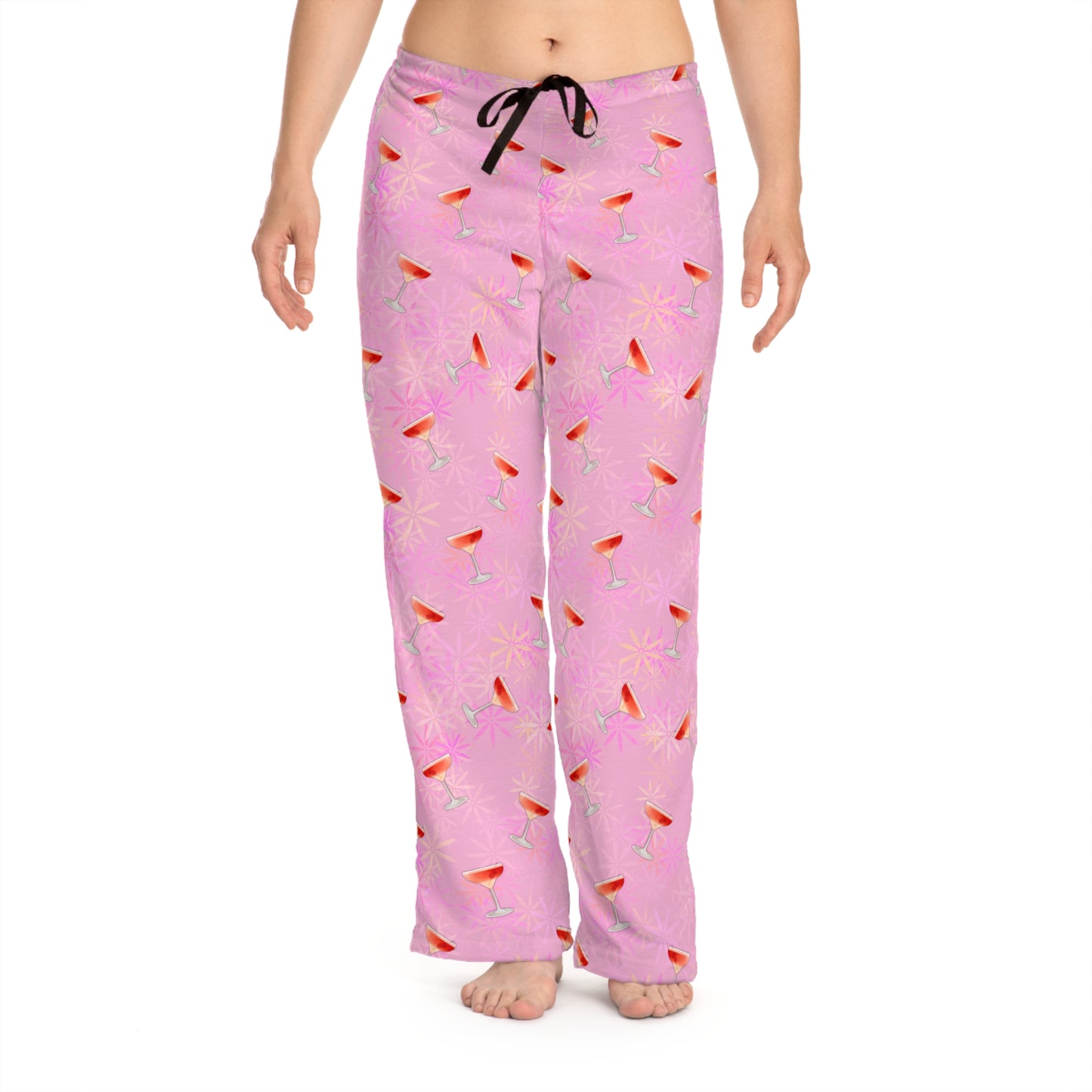 Martini Collection- Raspberry Martini Women's Pajama Pants