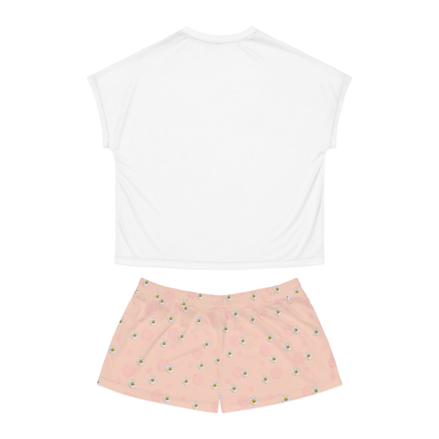 Rabbits & Daisies Women's Short Pajama Set
