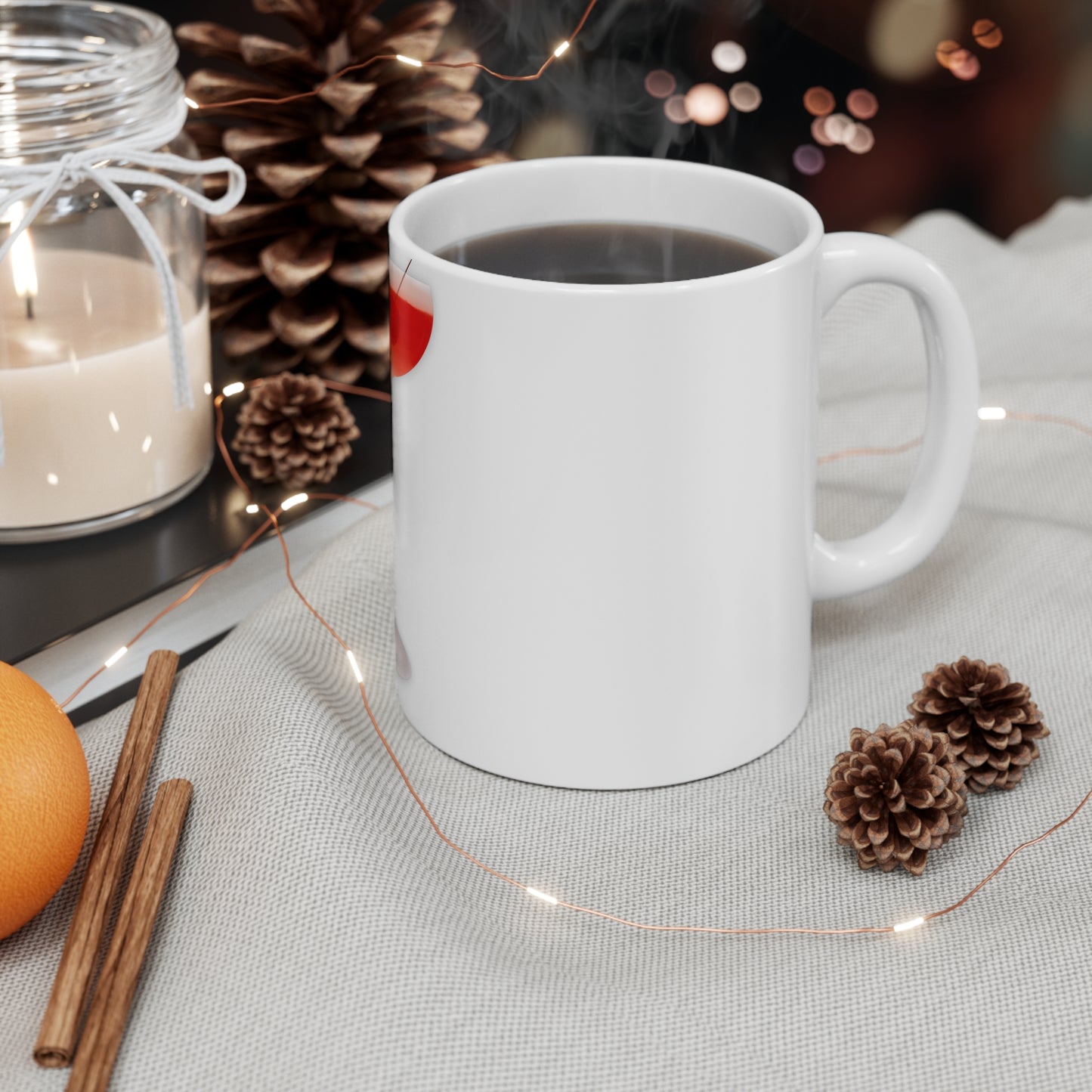 Martini Collection- Raspberry Martini Ceramic Mug 11oz