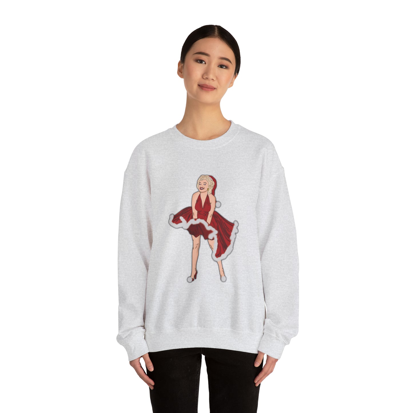 Monroe Christmas Unisex Heavy Blend™ Crewneck Sweatshirt