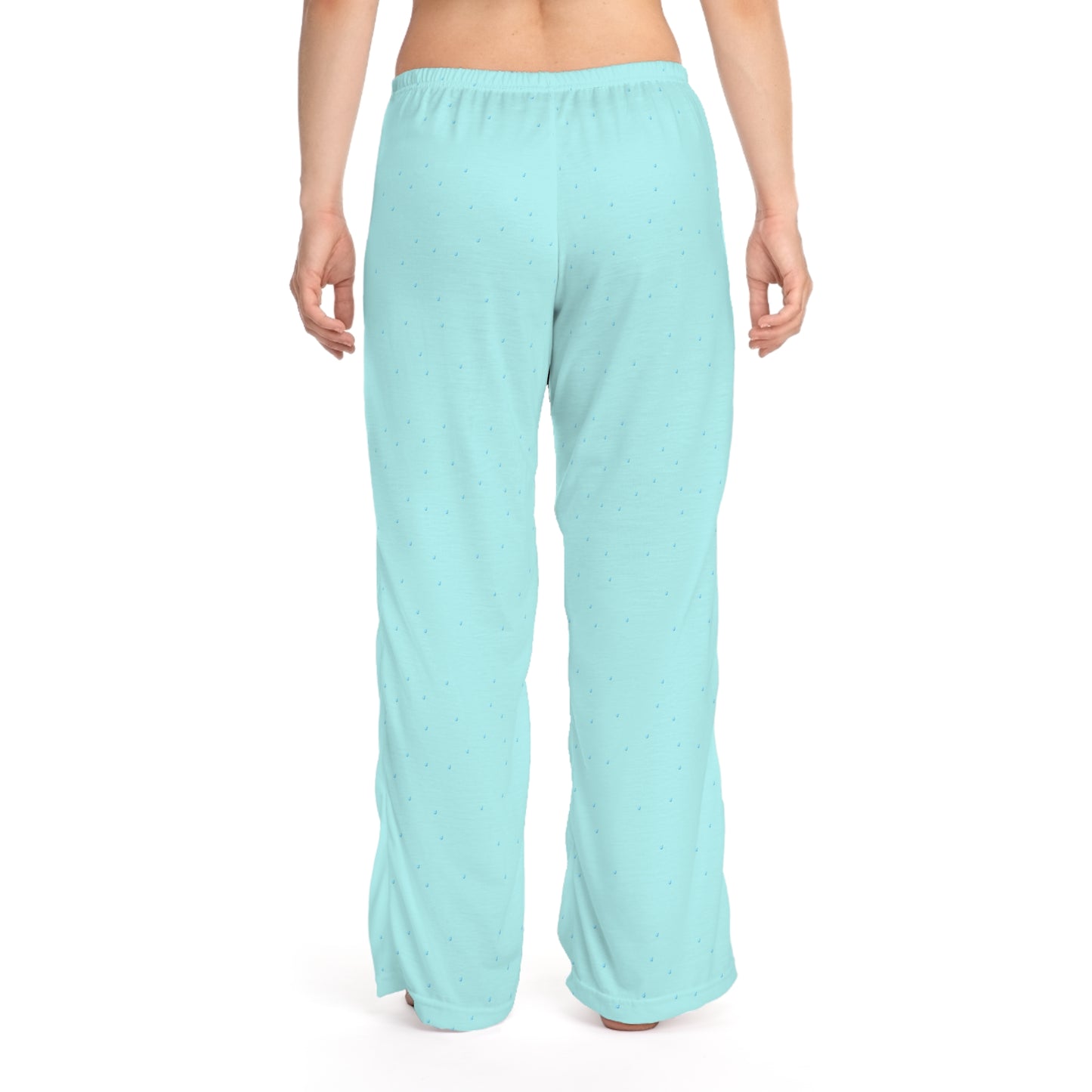 Flamingo in Rain Boots Women's Pajama Pants