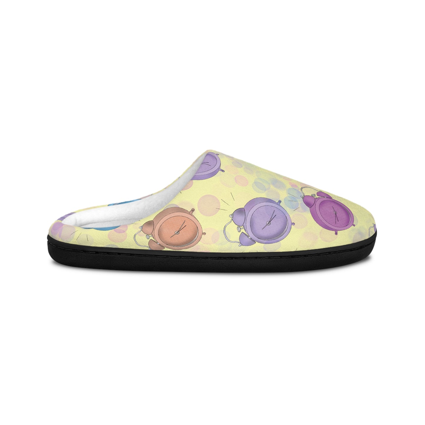 Alarm clock Women's Indoor Slippers