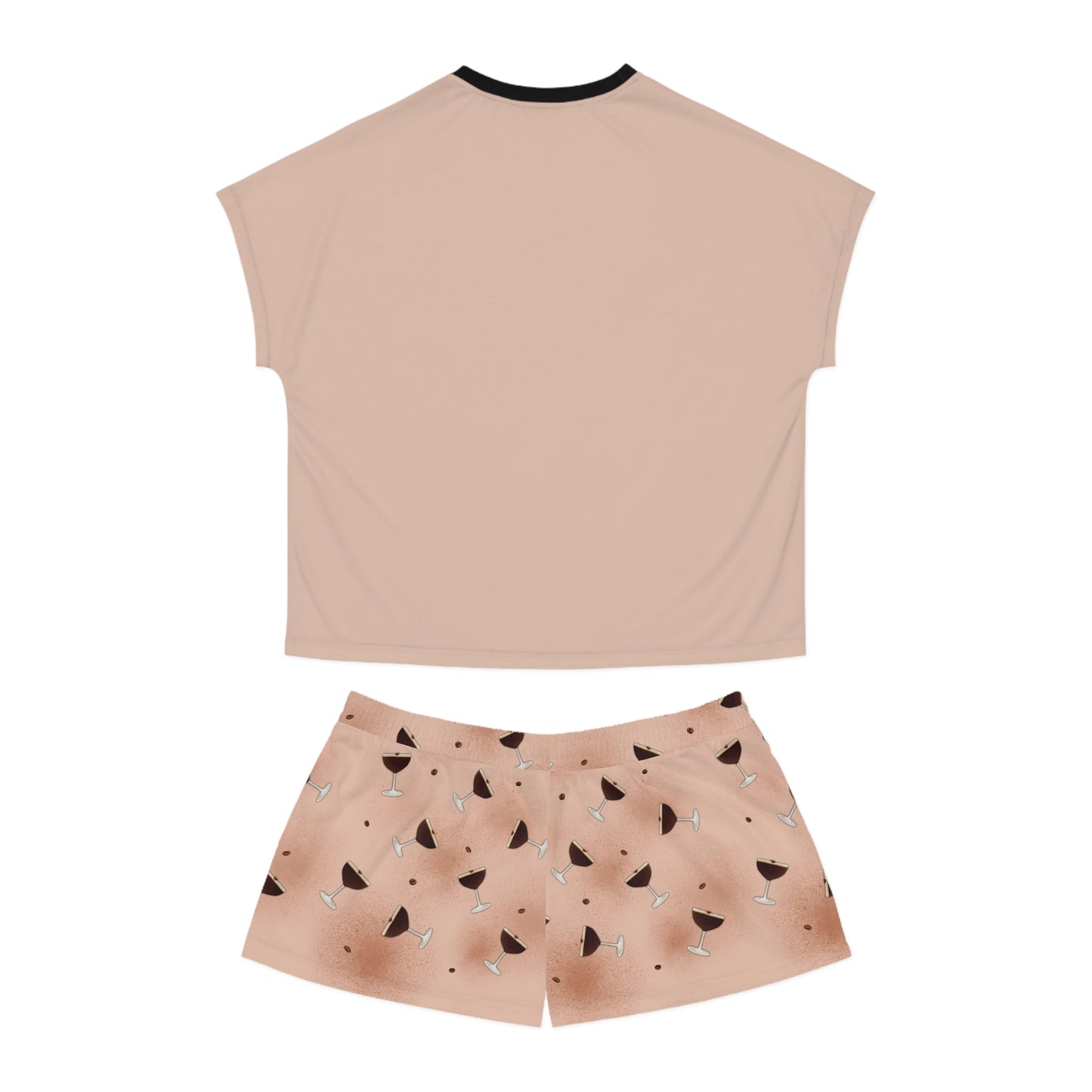 Martini collection - Espresso Martini Women's Short Pajama Set