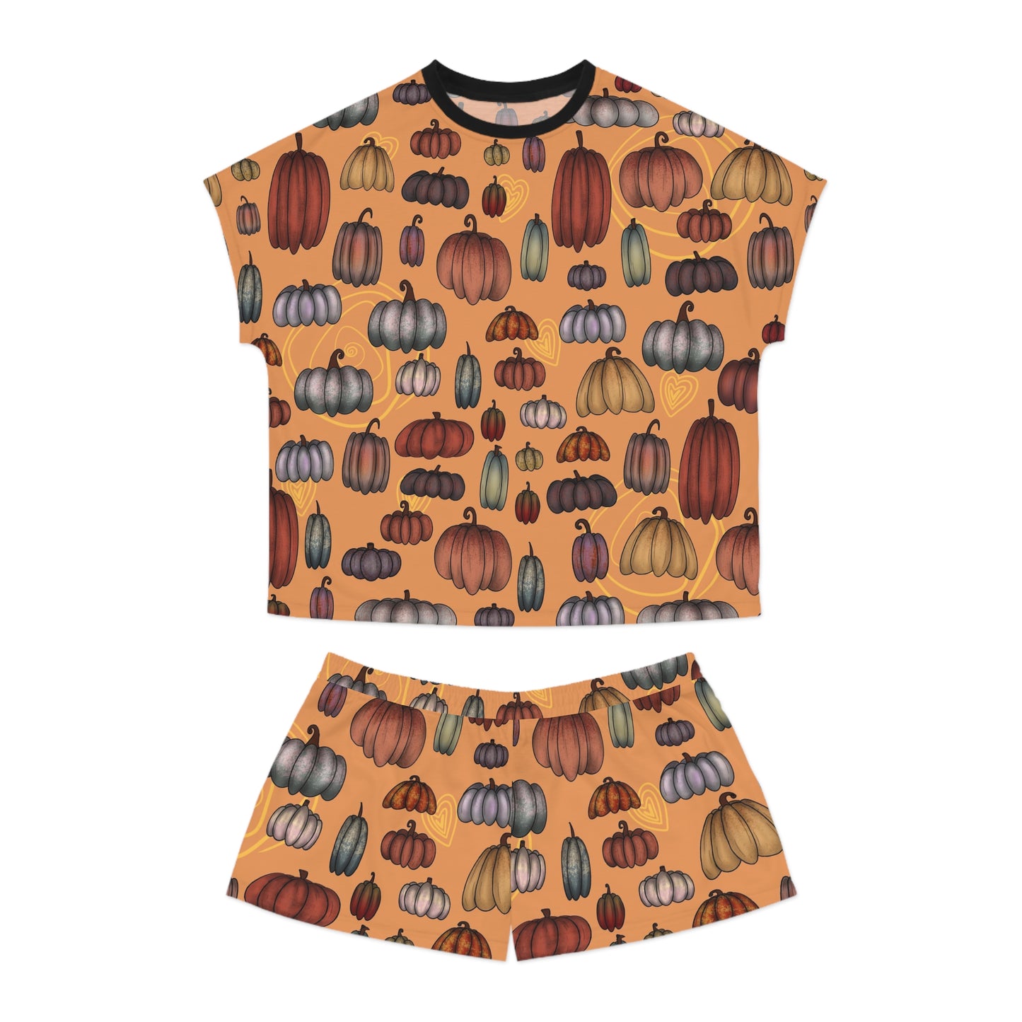 Pumpkin Patches Women's Short Pajama Set