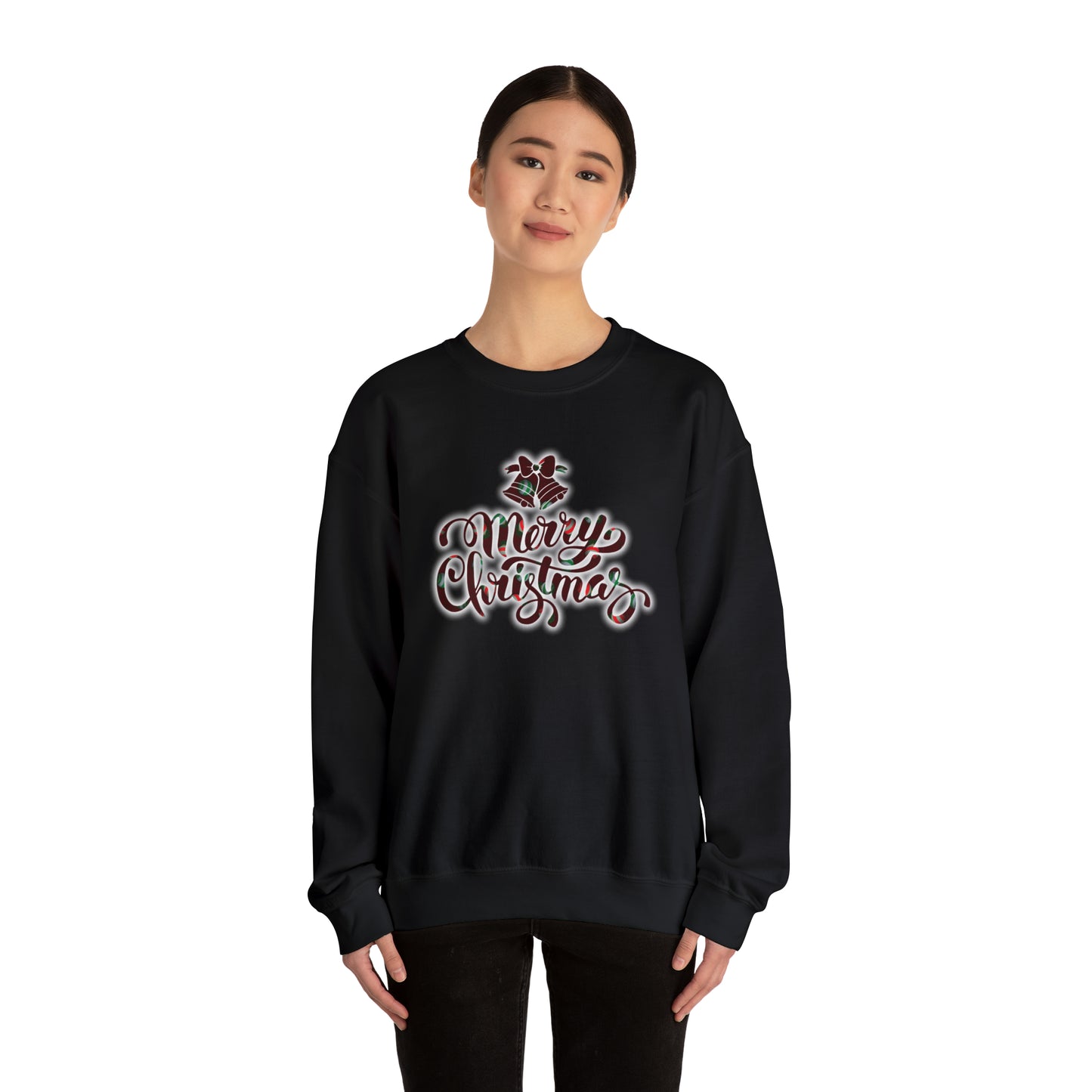 Holiday Ornaments Merry Christmas Unisex Heavy Blend™ Crewneck Sweatshirt