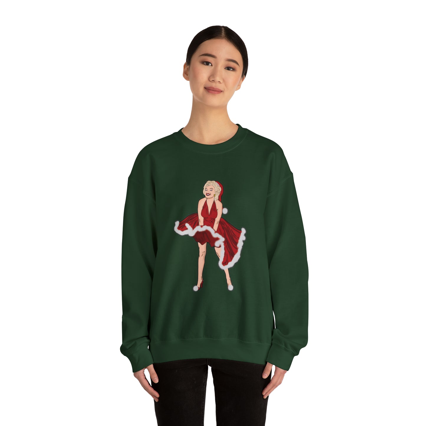 Monroe Christmas Unisex Heavy Blend™ Crewneck Sweatshirt