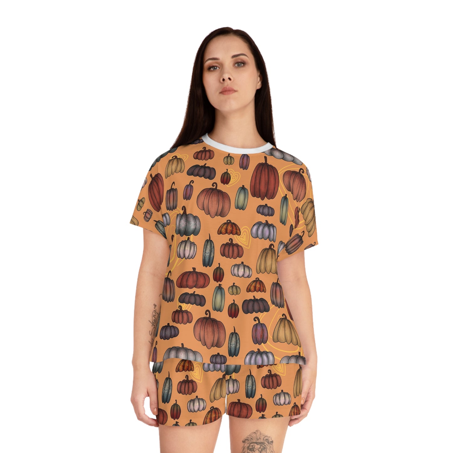 Pumpkin Patches Women's Short Pajama Set