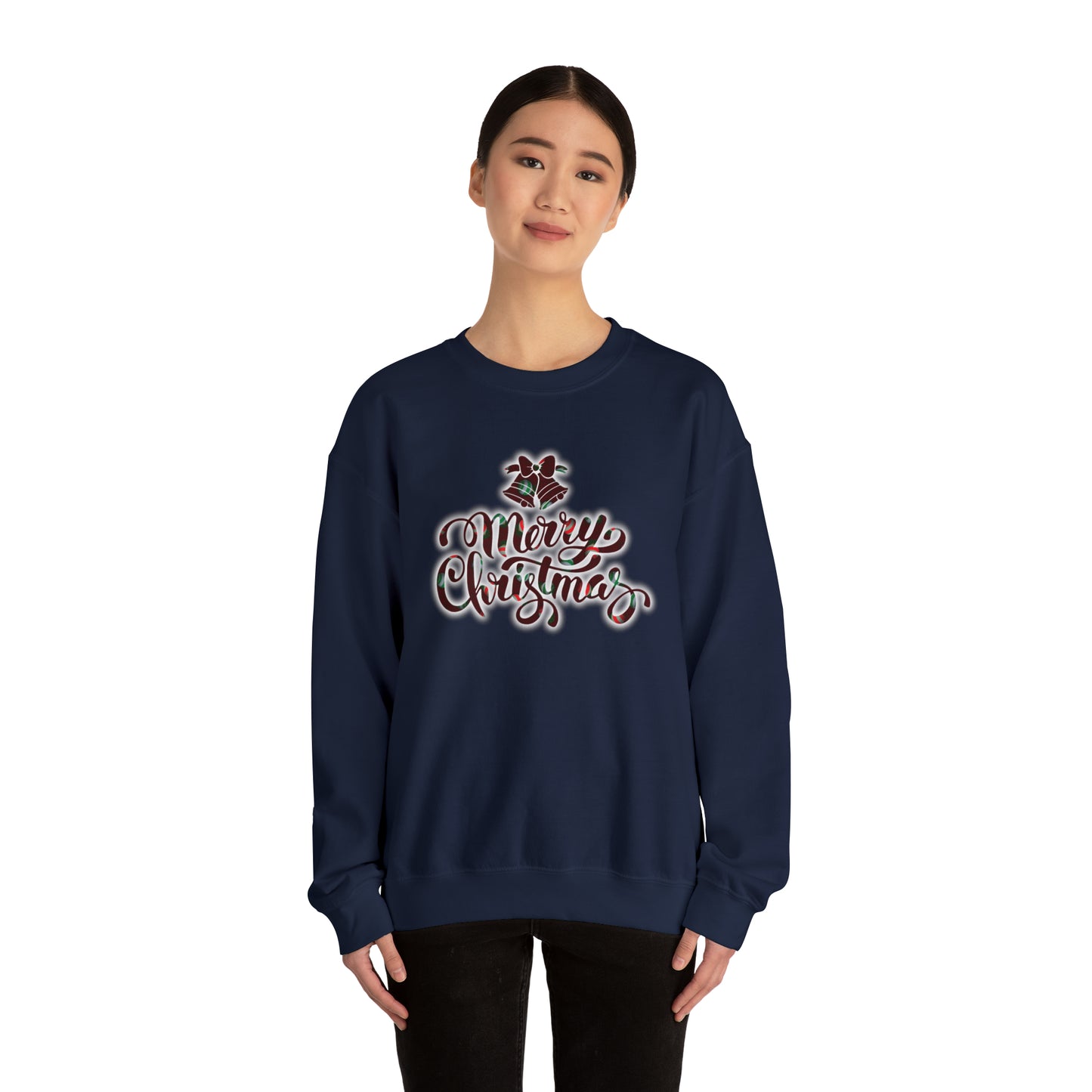 Holiday Ornaments Merry Christmas Unisex Heavy Blend™ Crewneck Sweatshirt