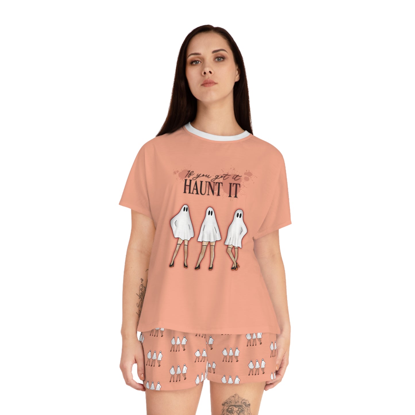 If You Got it Haunt it Women's Short Pajama Set