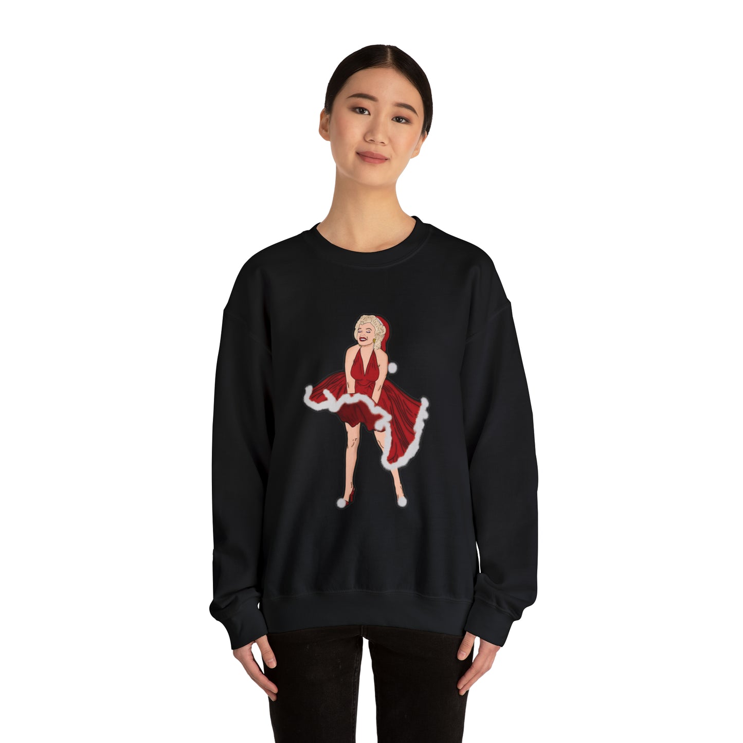 Monroe Christmas Unisex Heavy Blend™ Crewneck Sweatshirt