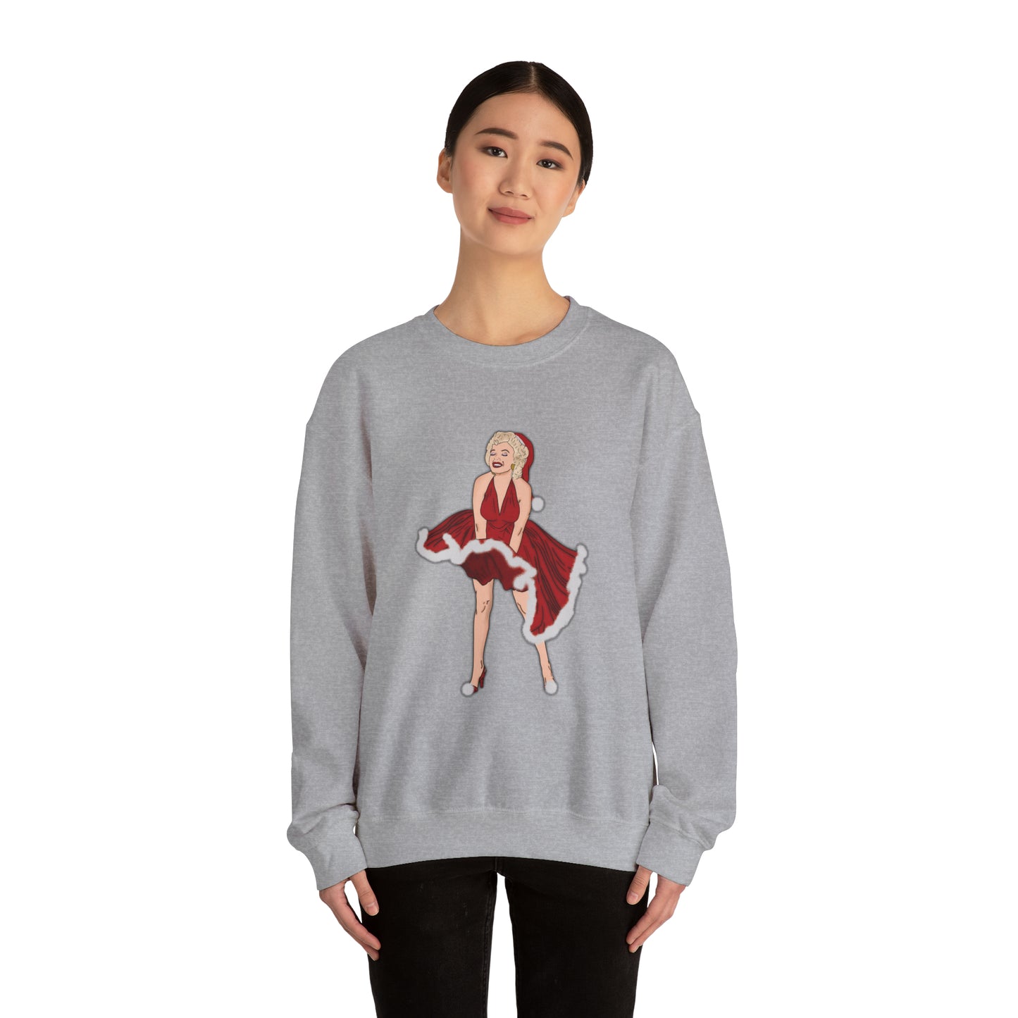 Monroe Christmas Unisex Heavy Blend™ Crewneck Sweatshirt