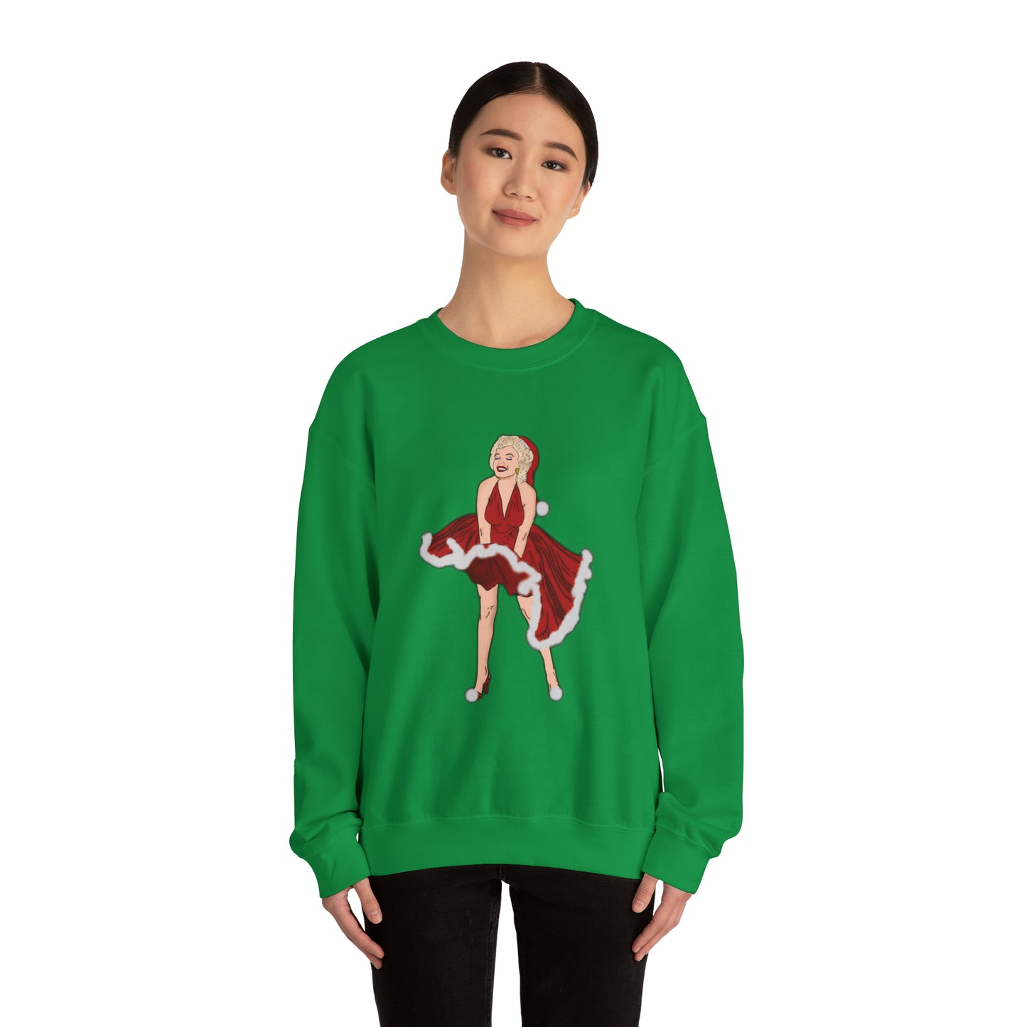 Monroe Christmas Unisex Heavy Blend™ Crewneck Sweatshirt