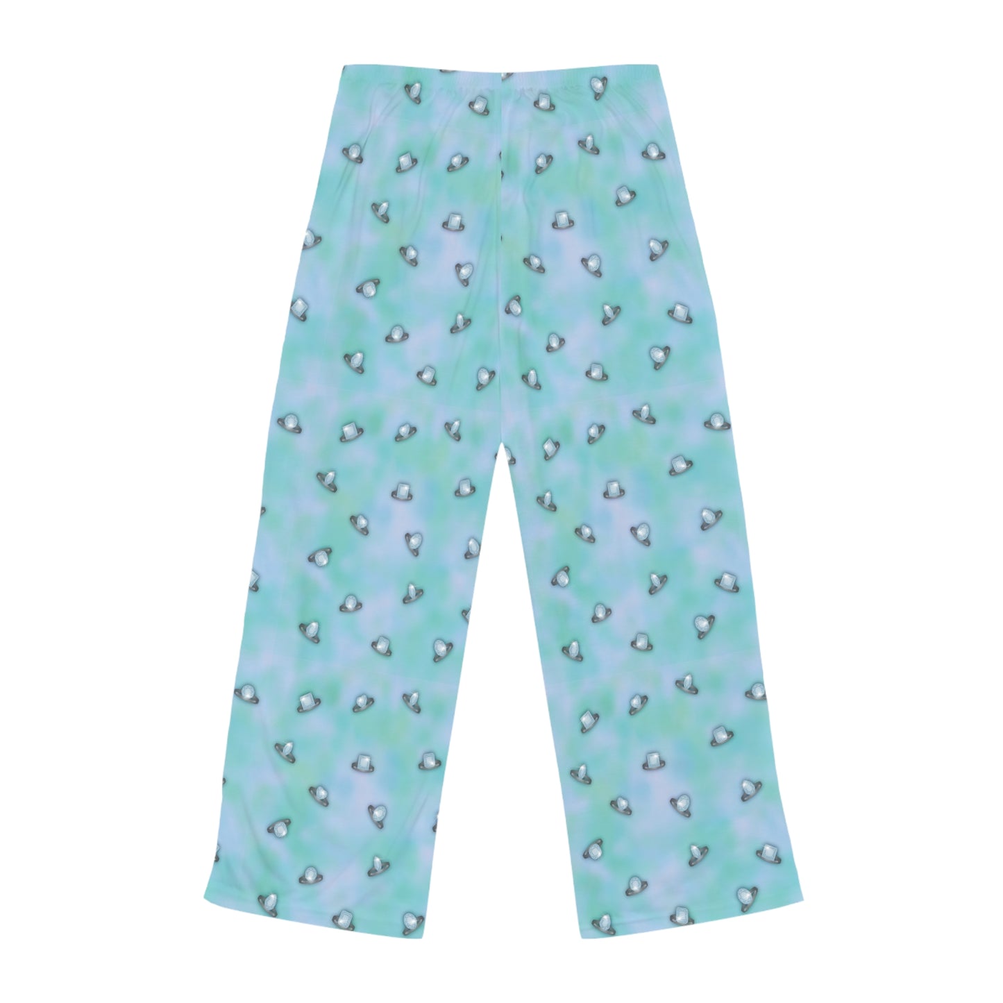 Wedding Ring Blue Women's Pajama Pants