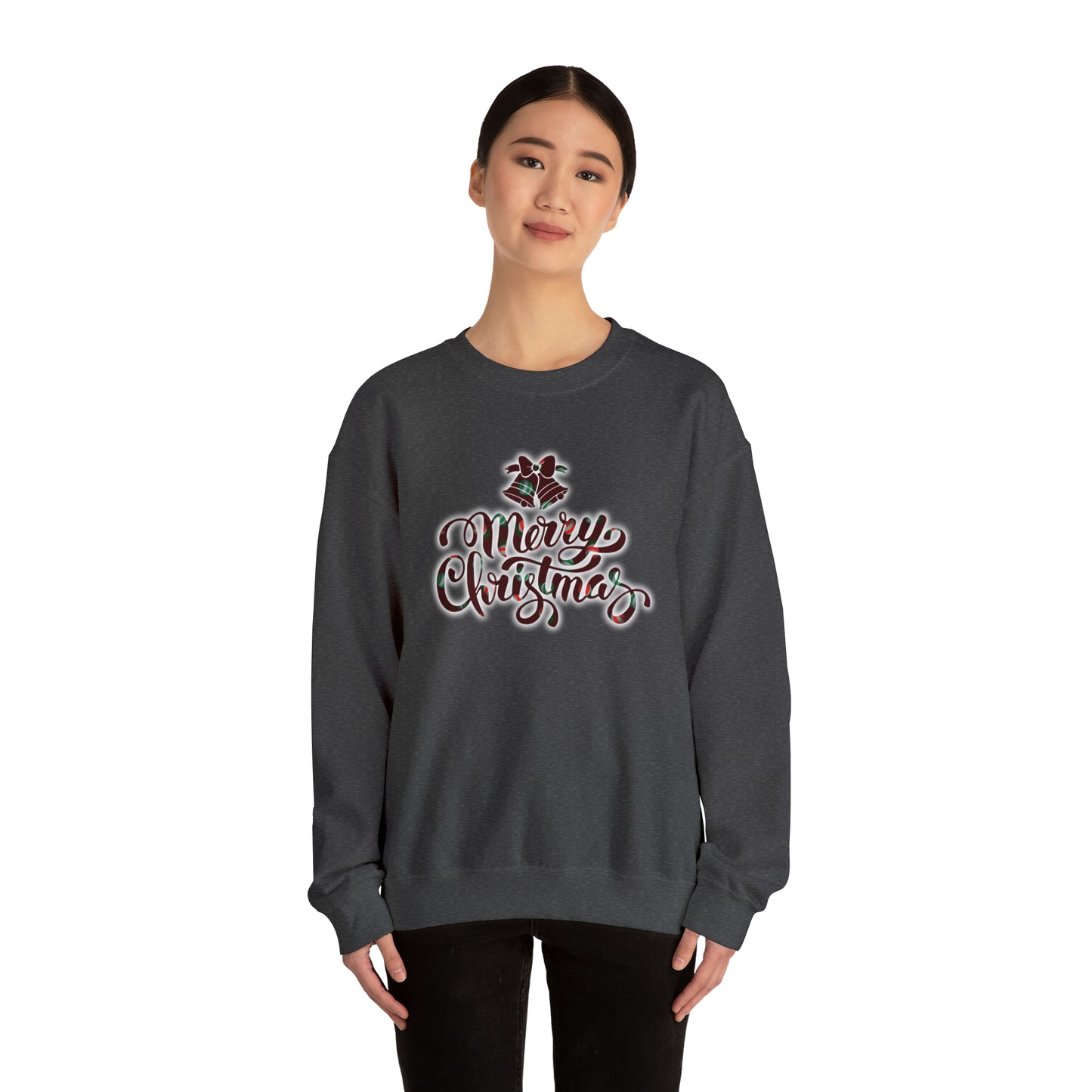 Holiday Ornaments Merry Christmas Unisex Heavy Blend™ Crewneck Sweatshirt