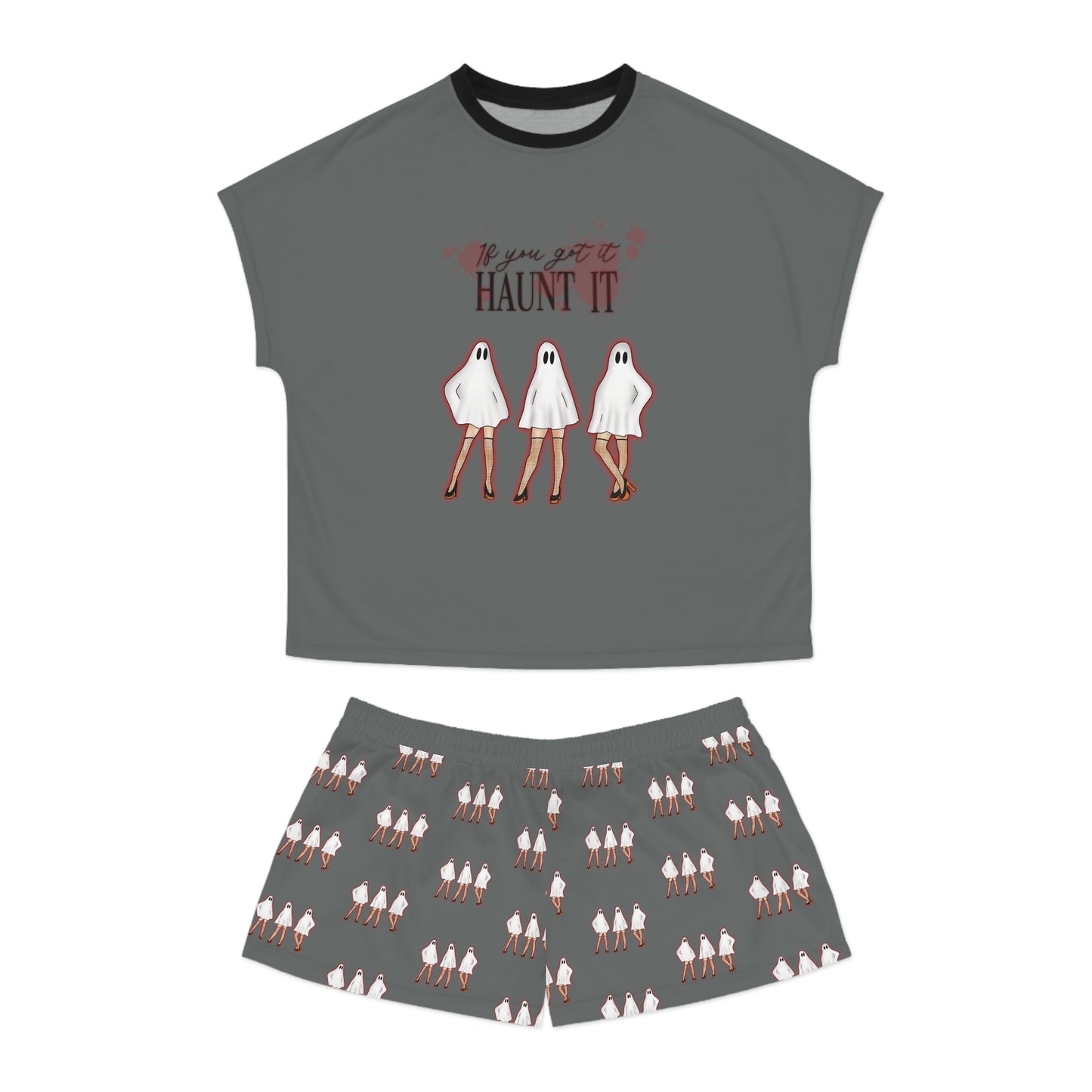 If You Got it Haunt it Women's Short Pajama Set