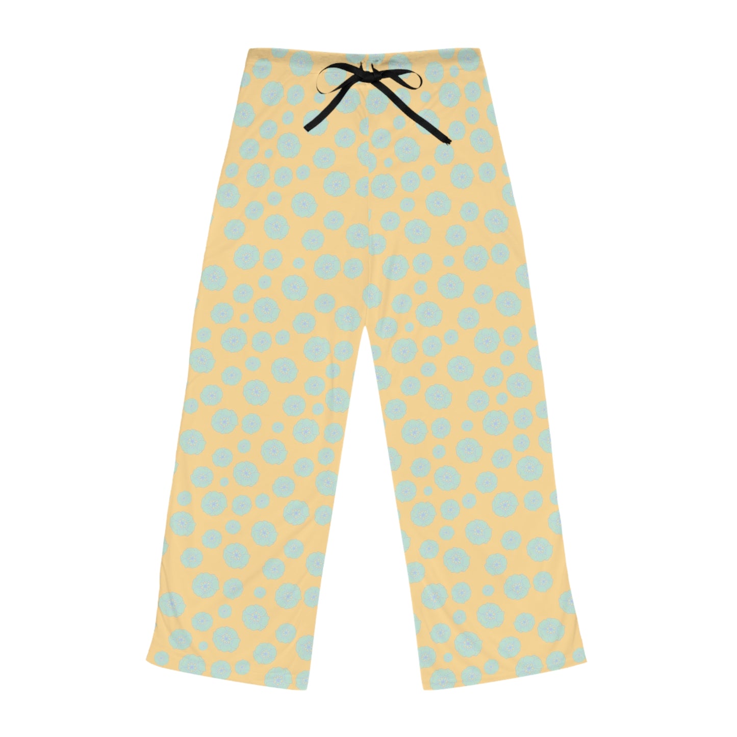 Blue Flower Women's Pajama Pants