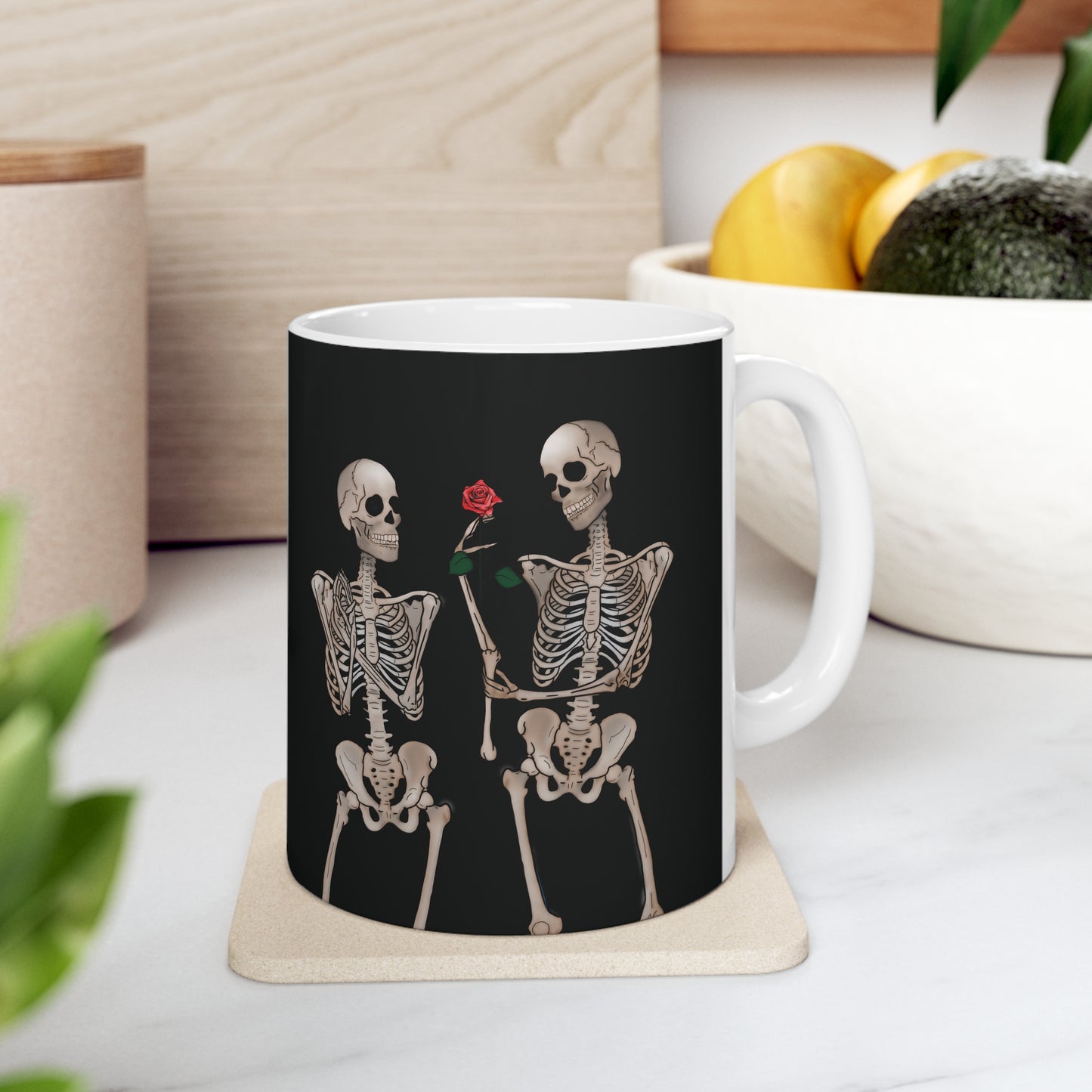 Skeleton lovers Ceramic Mug 11oz