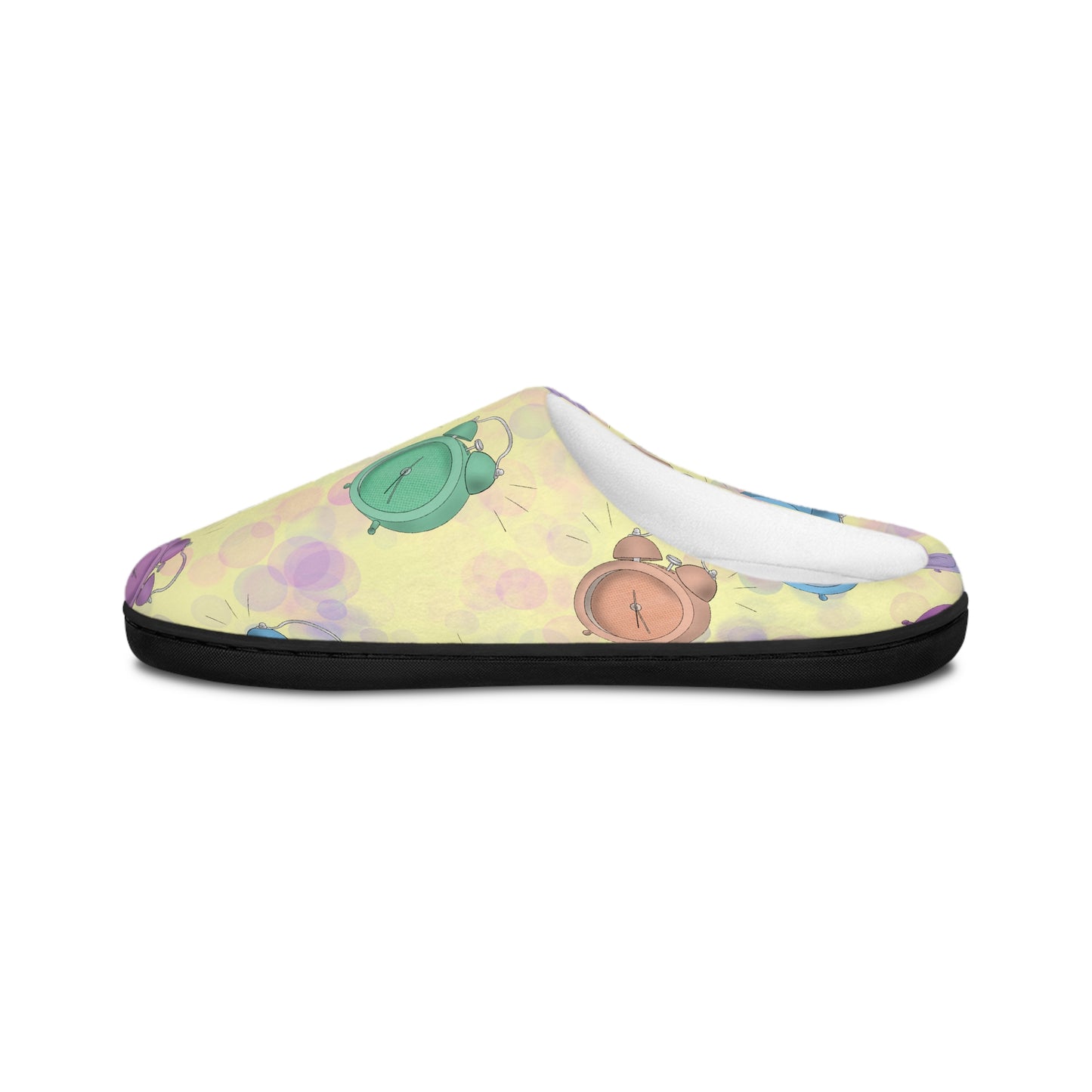 Alarm clock Women's Indoor Slippers