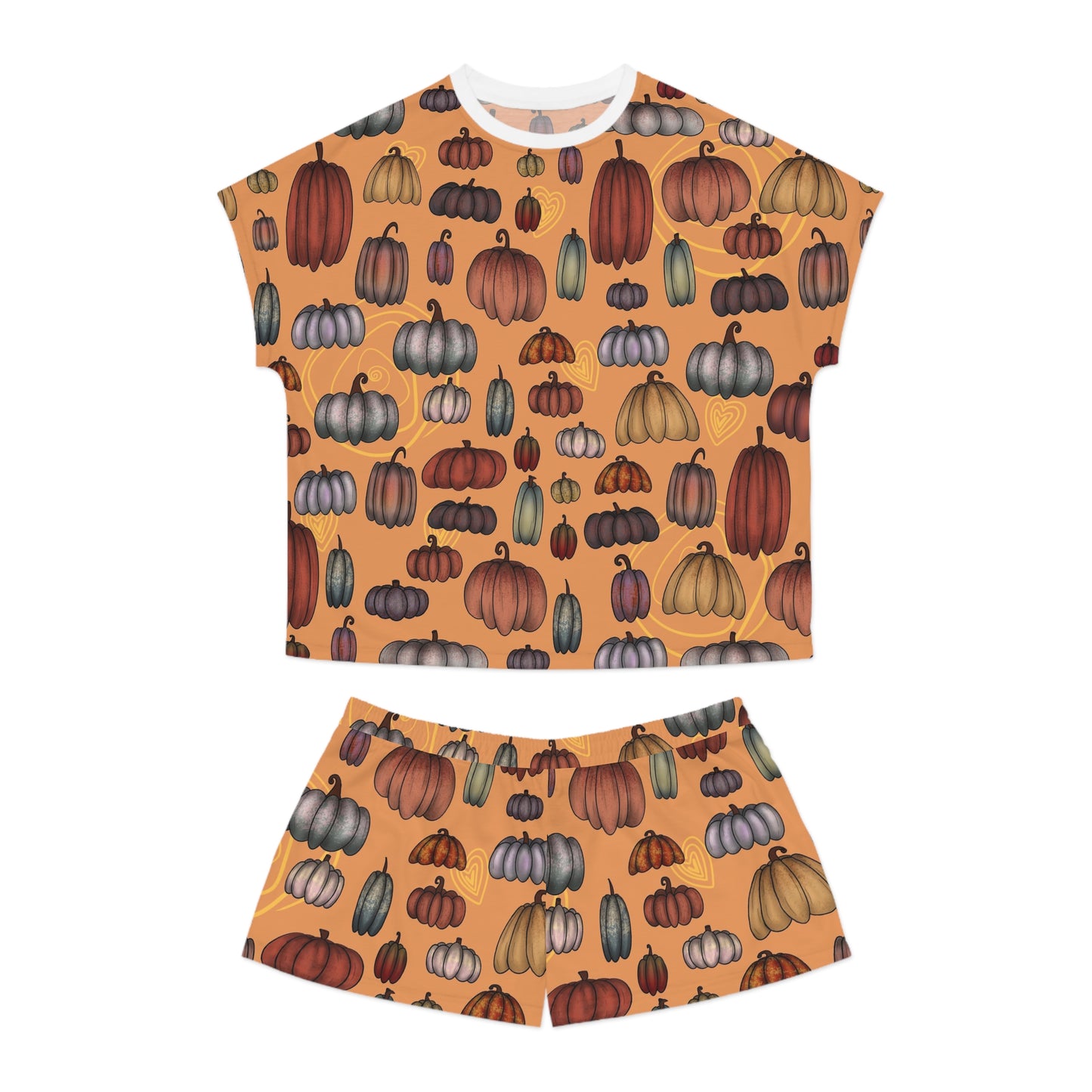 Pumpkin Patches Women's Short Pajama Set