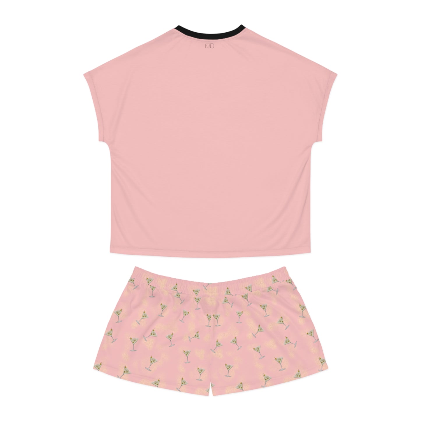Martini Collection- Olive Martini Women's Short Pajama Set