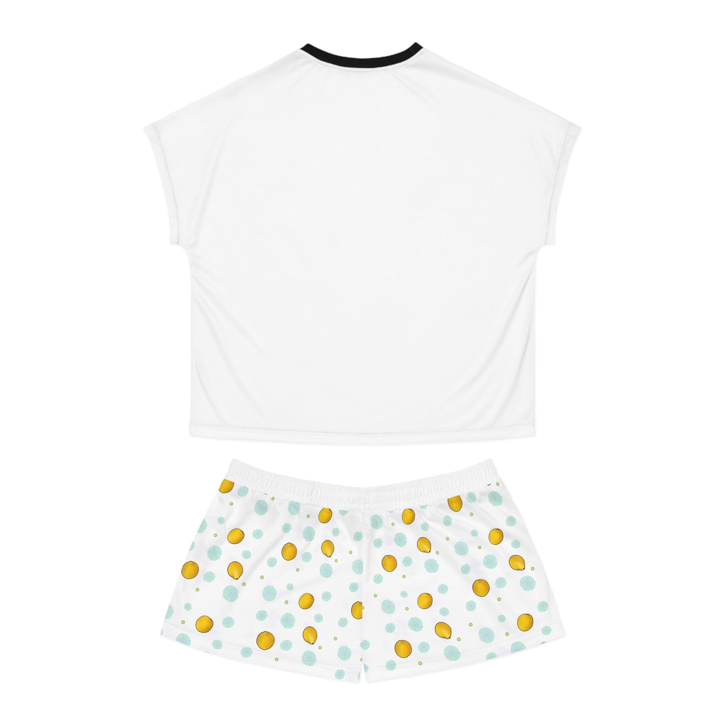 Lemon in Tea Spa Short Pajama Set