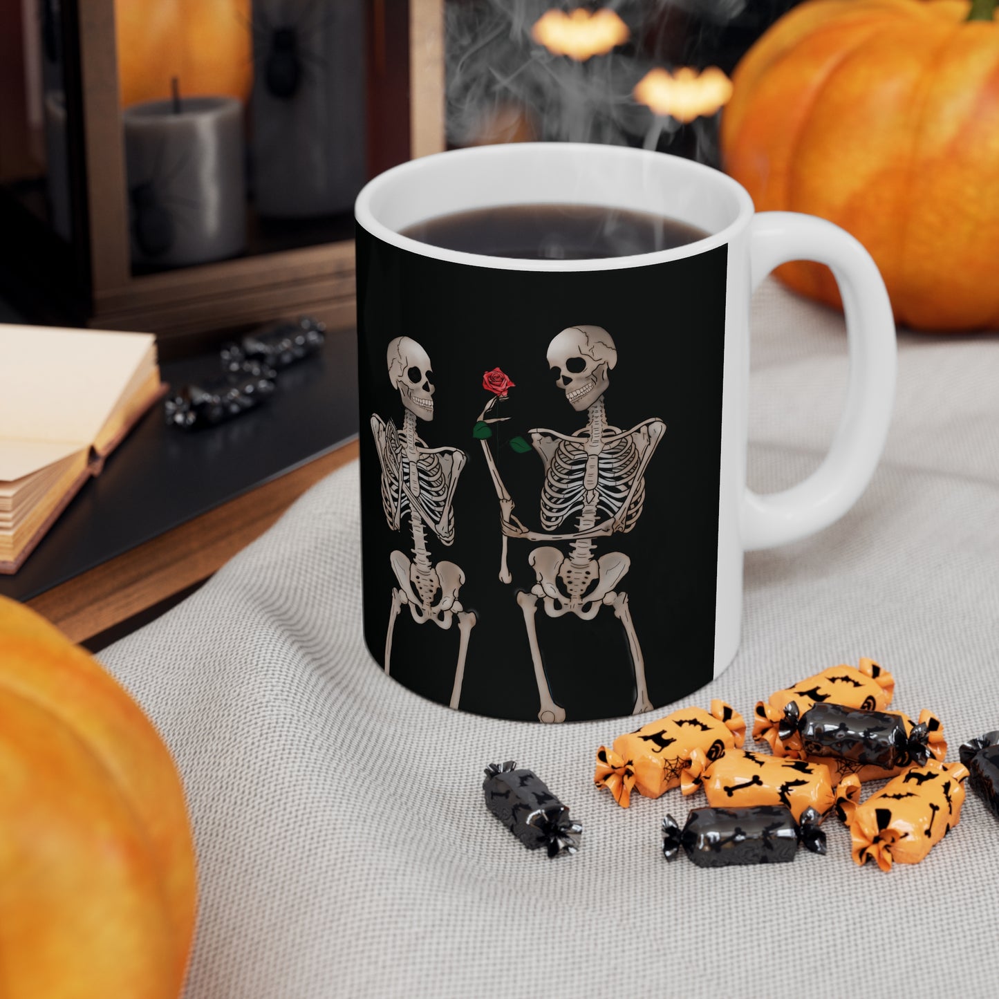 Skeleton lovers Ceramic Mug 11oz