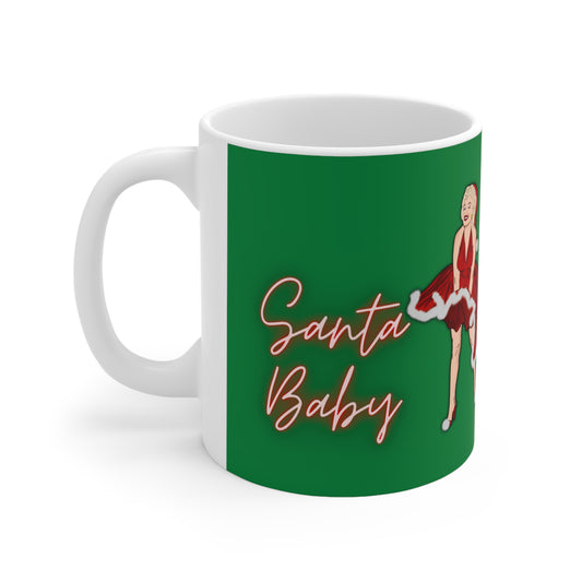 Monroe Christmas Ceramic Mug 11oz