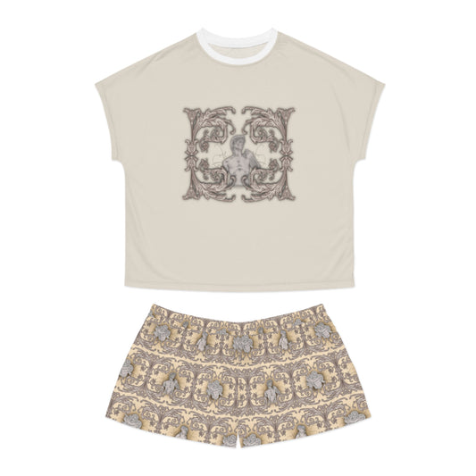 Greek God Women's Short Pajama Set