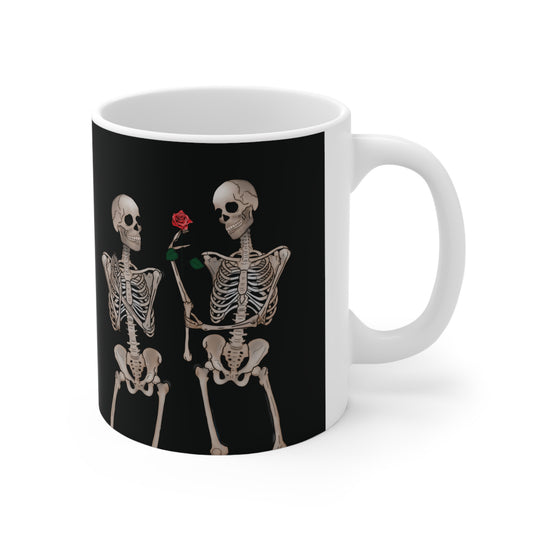 Skeleton lovers Ceramic Mug 11oz
