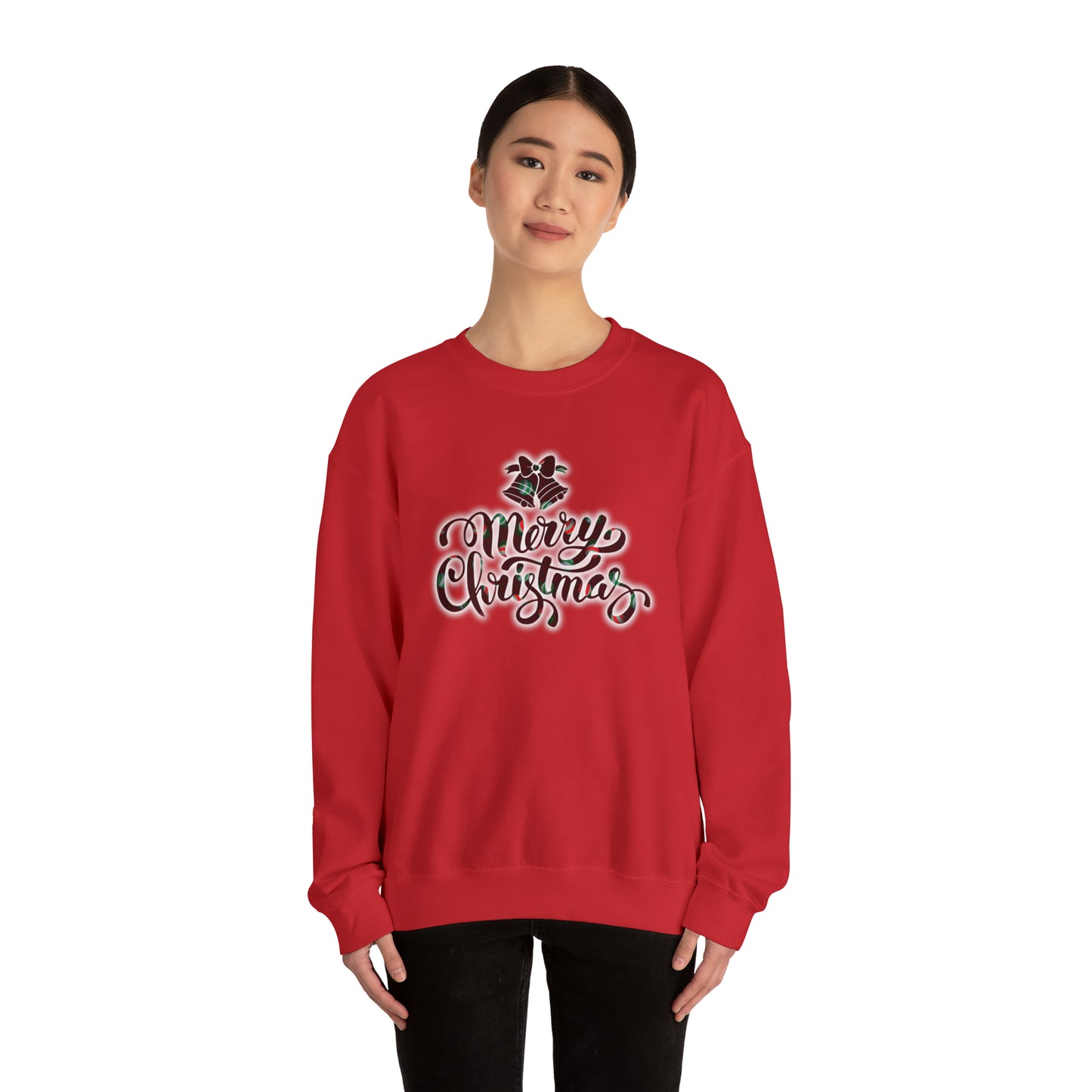 Holiday Ornaments Merry Christmas Unisex Heavy Blend™ Crewneck Sweatshirt