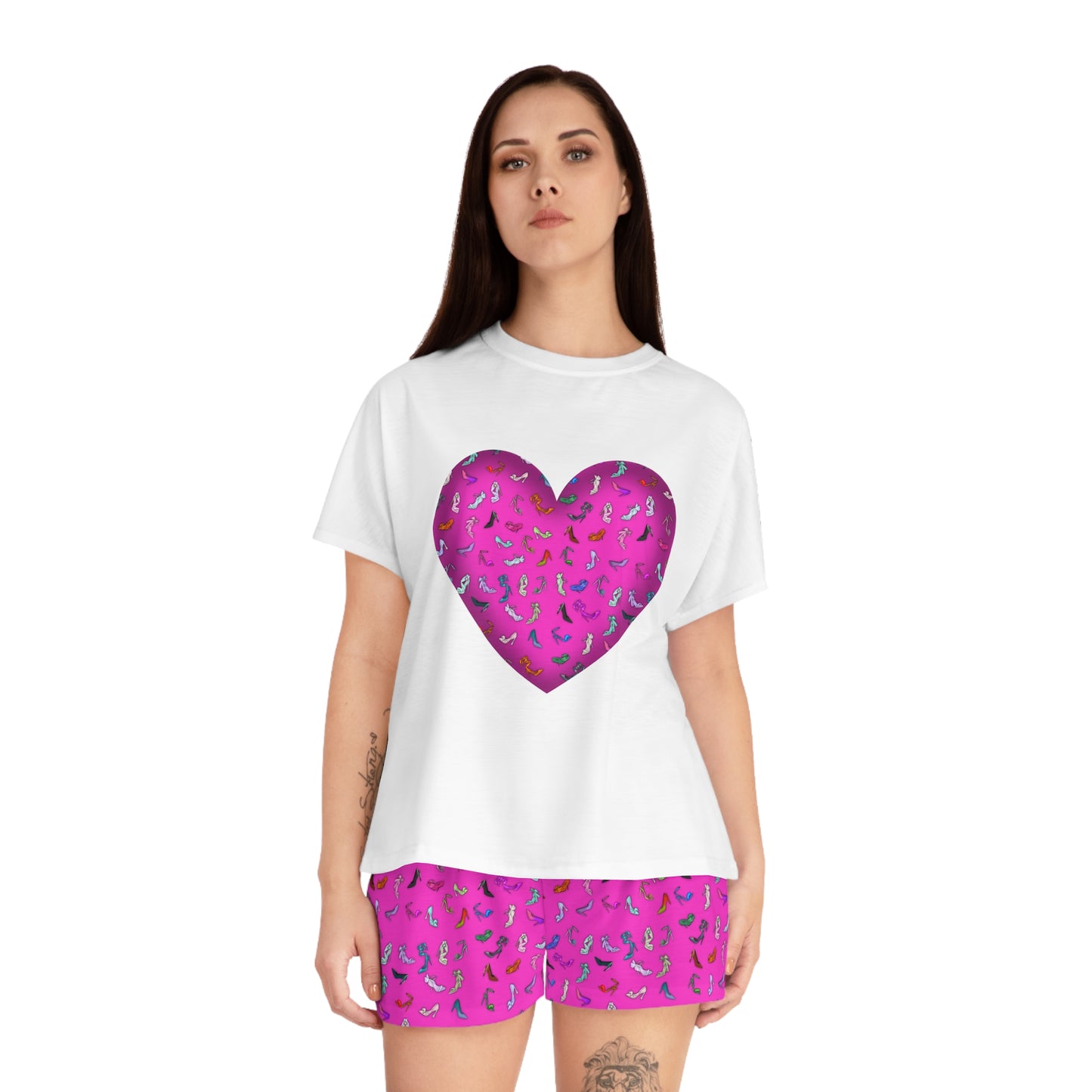 Heel Lovers Women's Short Pajama Set