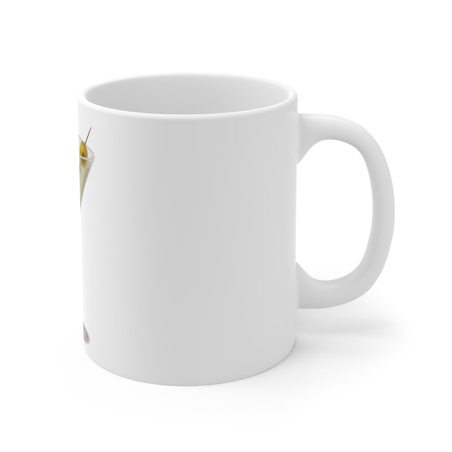 Martini Collection- Olive Martini Ceramic Mug 11oz