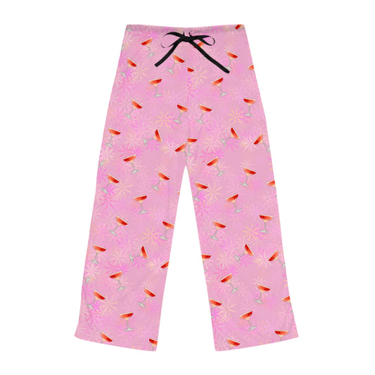 Martini Collection- Raspberry Martini Women's Pajama Pants